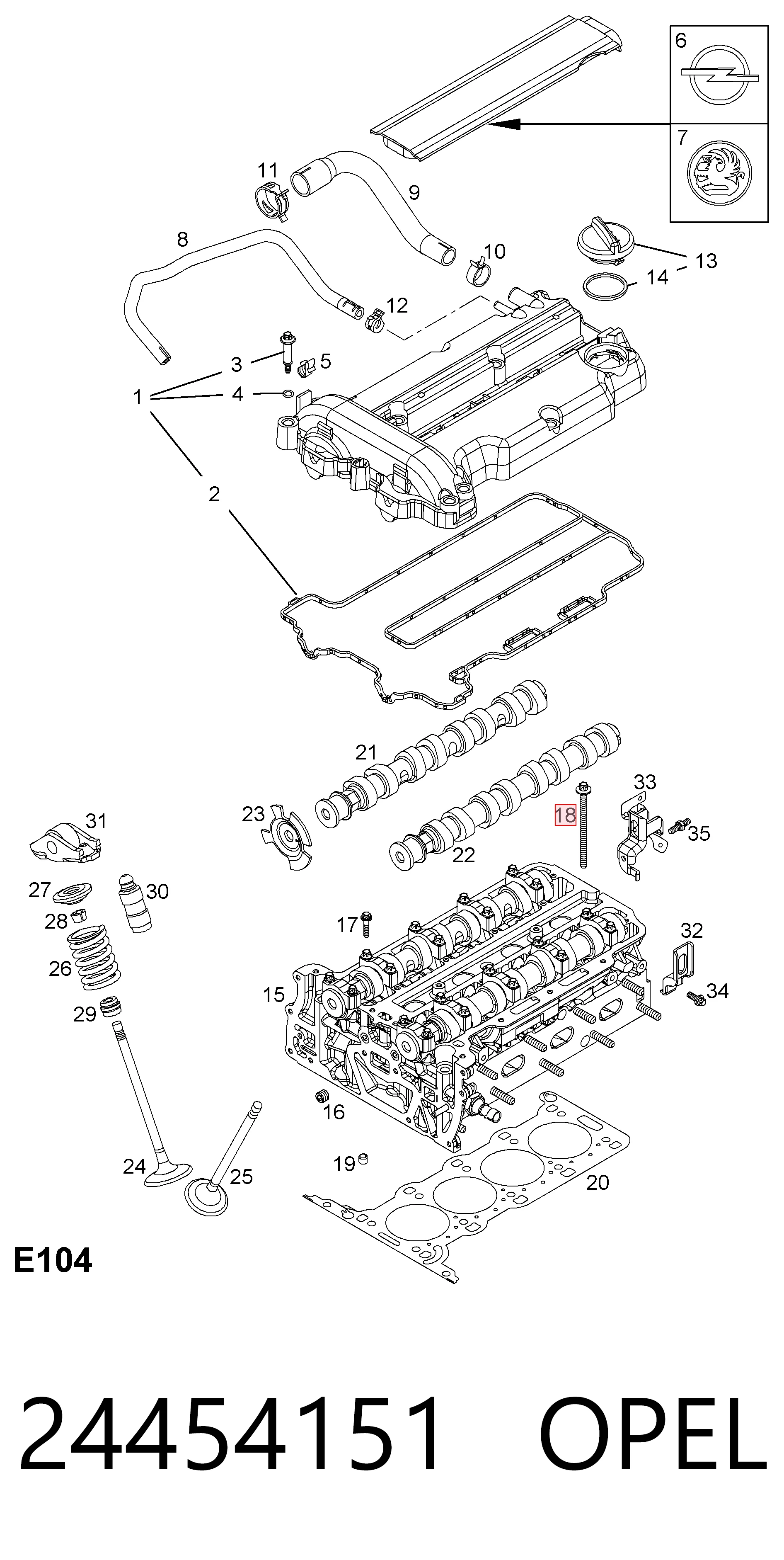 Болт головки блока цилиндров, ГБЦ Opel Agila A хэтчбек (H00) (2000 - 2007) цена, от 7.49 USD