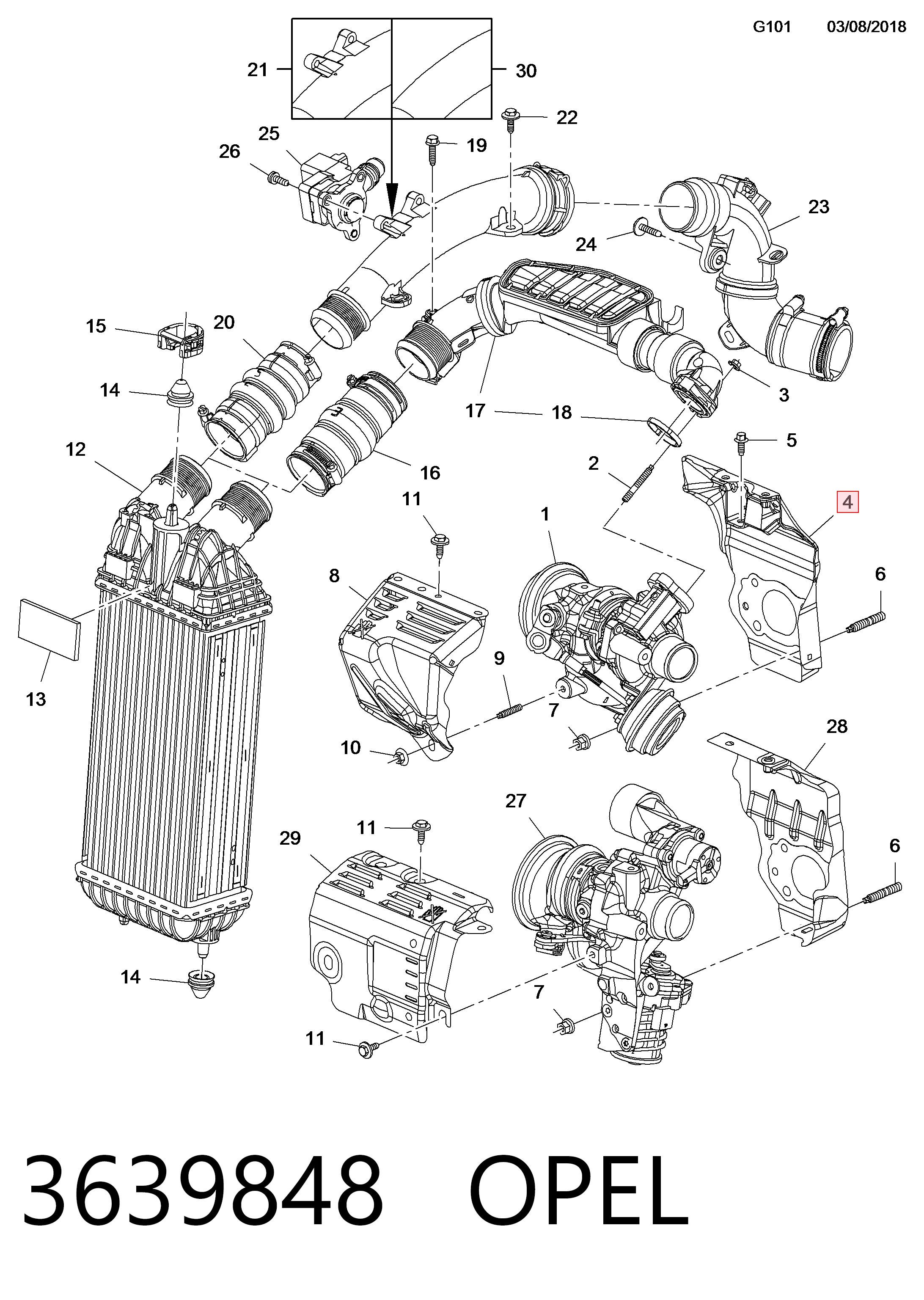 Прокладка турбины выхлопных газов, впуск Peugeot/Citroen 9808772880 цена, от 19.81 USD
