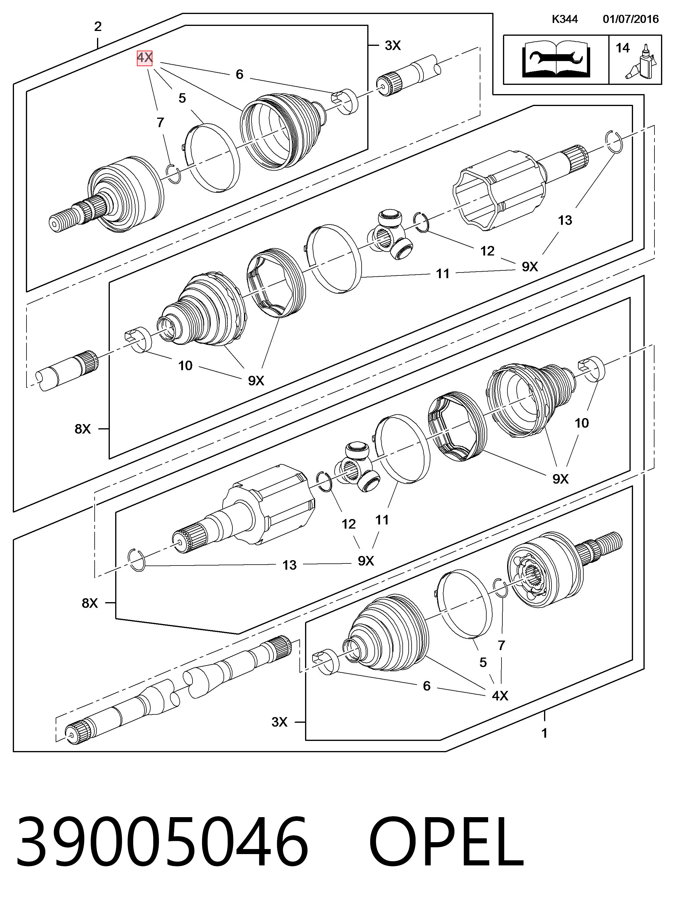 0036019 GKN-Spidan Пыльник шарнира привода
