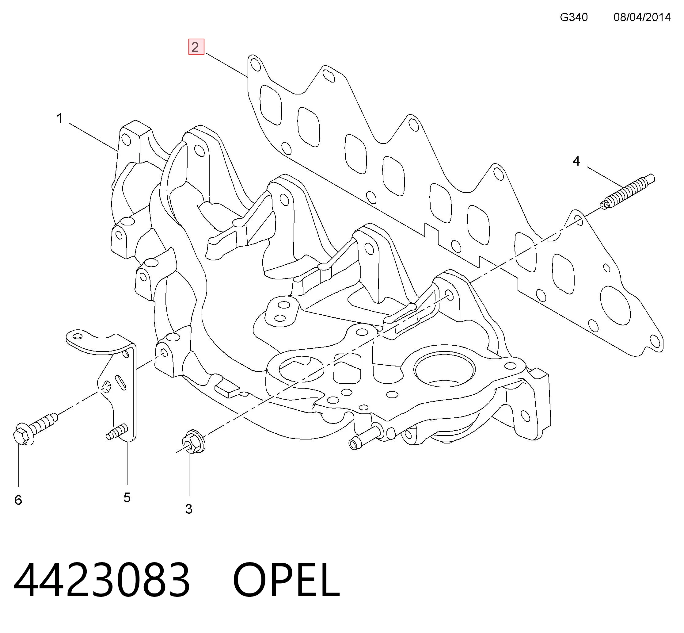 Прокладка всасывающего коллектора Nissan Qashqai +2 I внедорожник (J10) (2007 - 2014) цена, от 14.85 USD