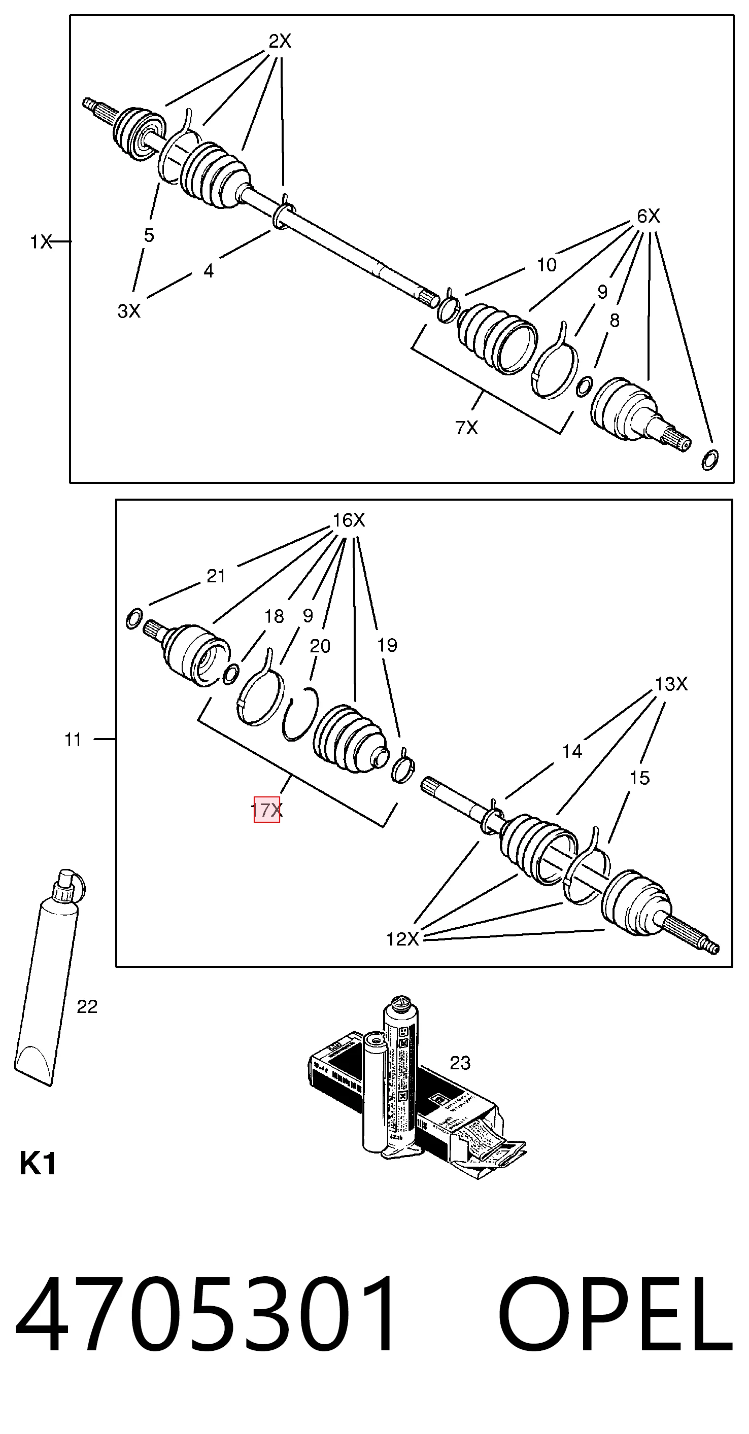 Купить 0022281 GKN-Spidan Пыльник ШРУСа внутренний, передней полуоси, левый