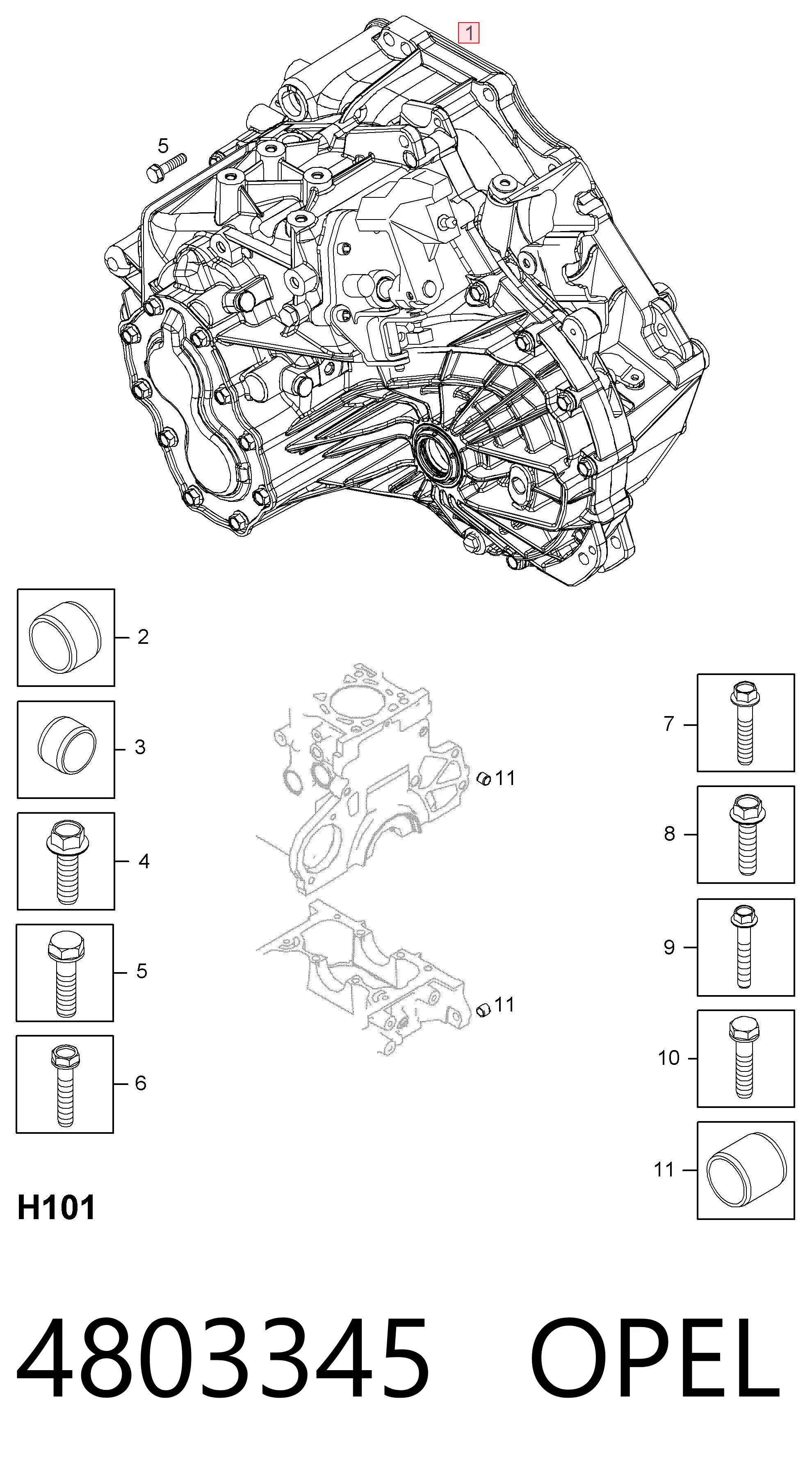 КПП в сборе на Chevrolet Captiva I C100