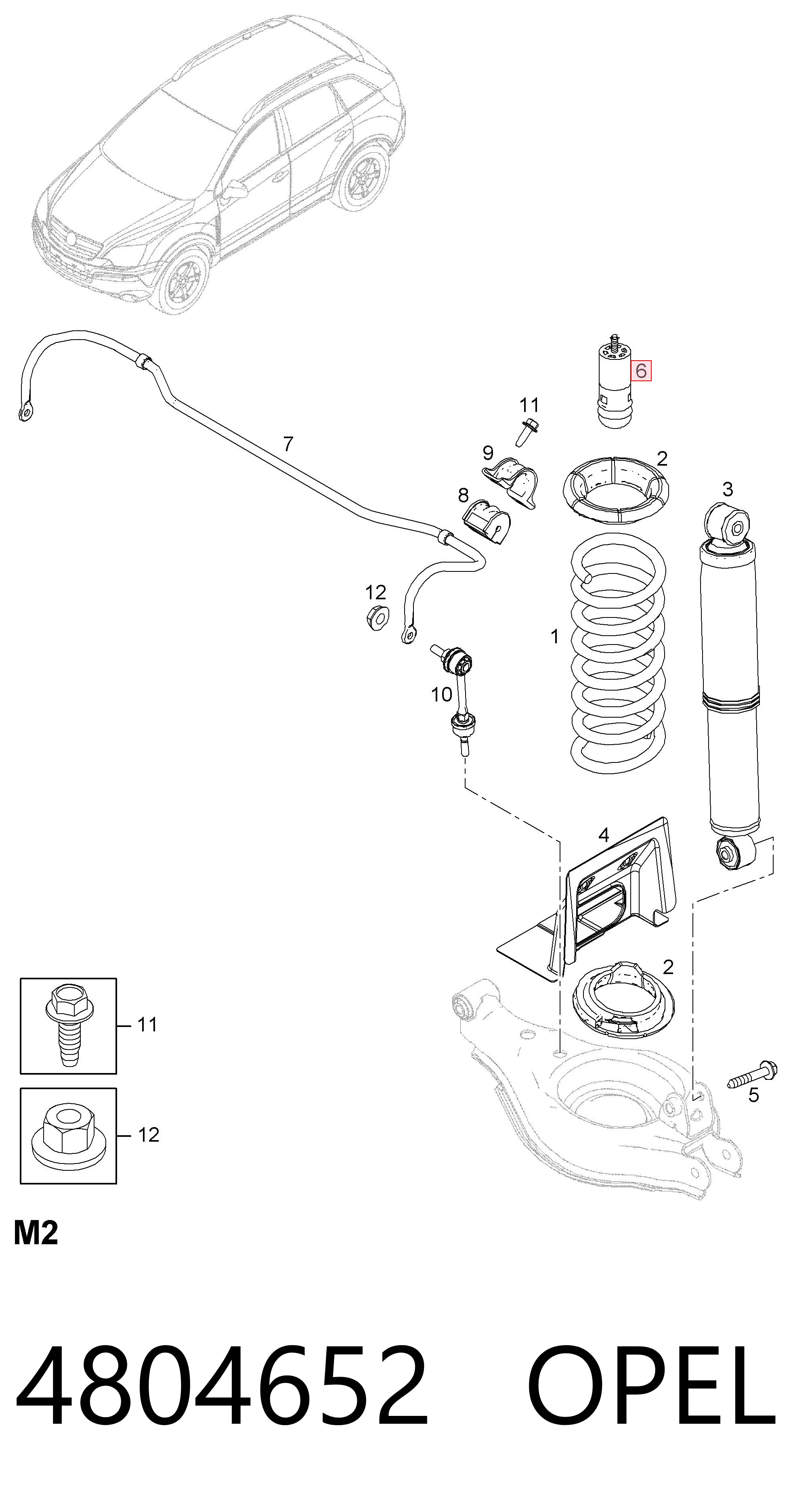 Купить 96626412 Peugeot/Citroen Отбойник амортизатора заднего