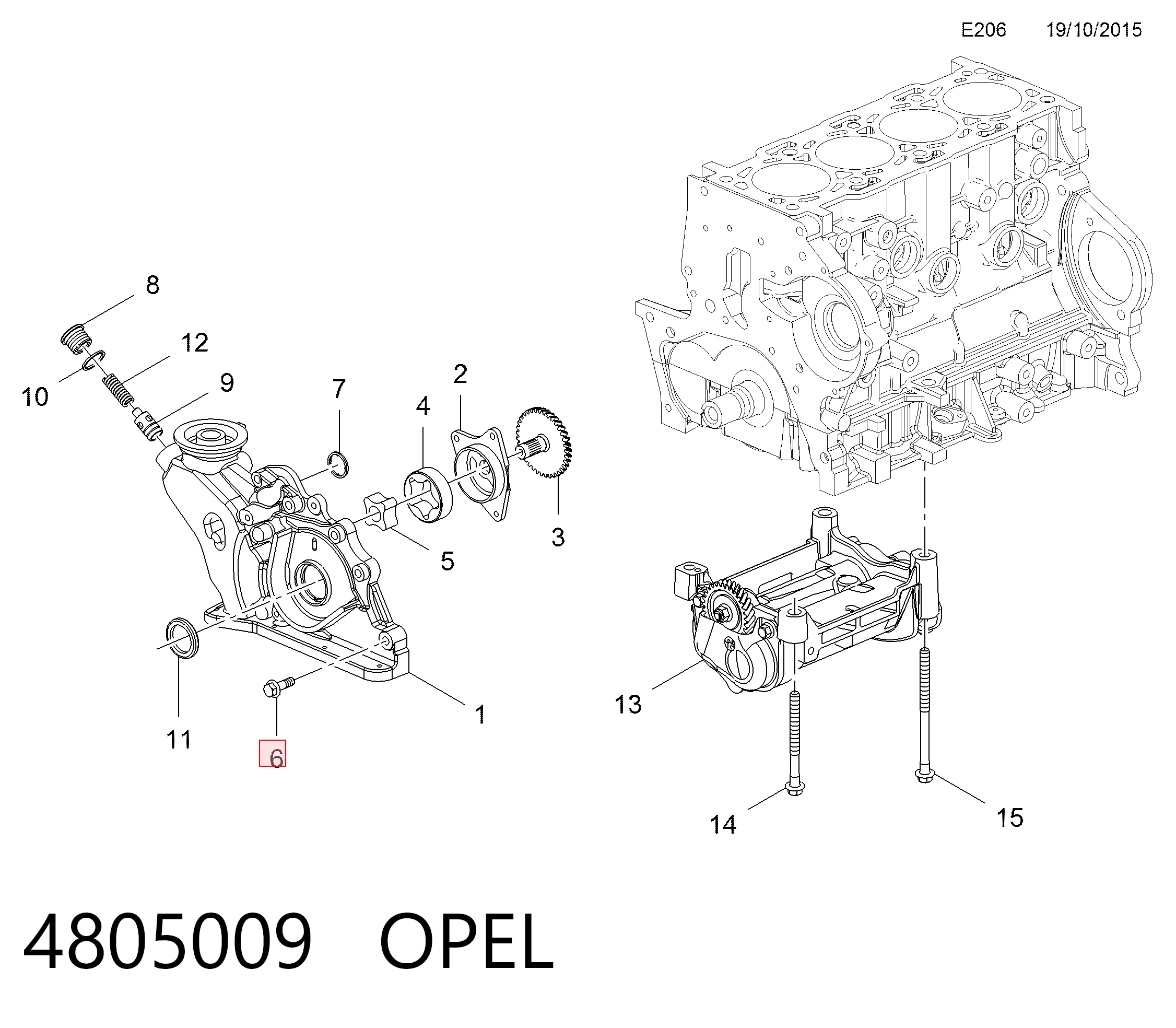 4805009 Opel