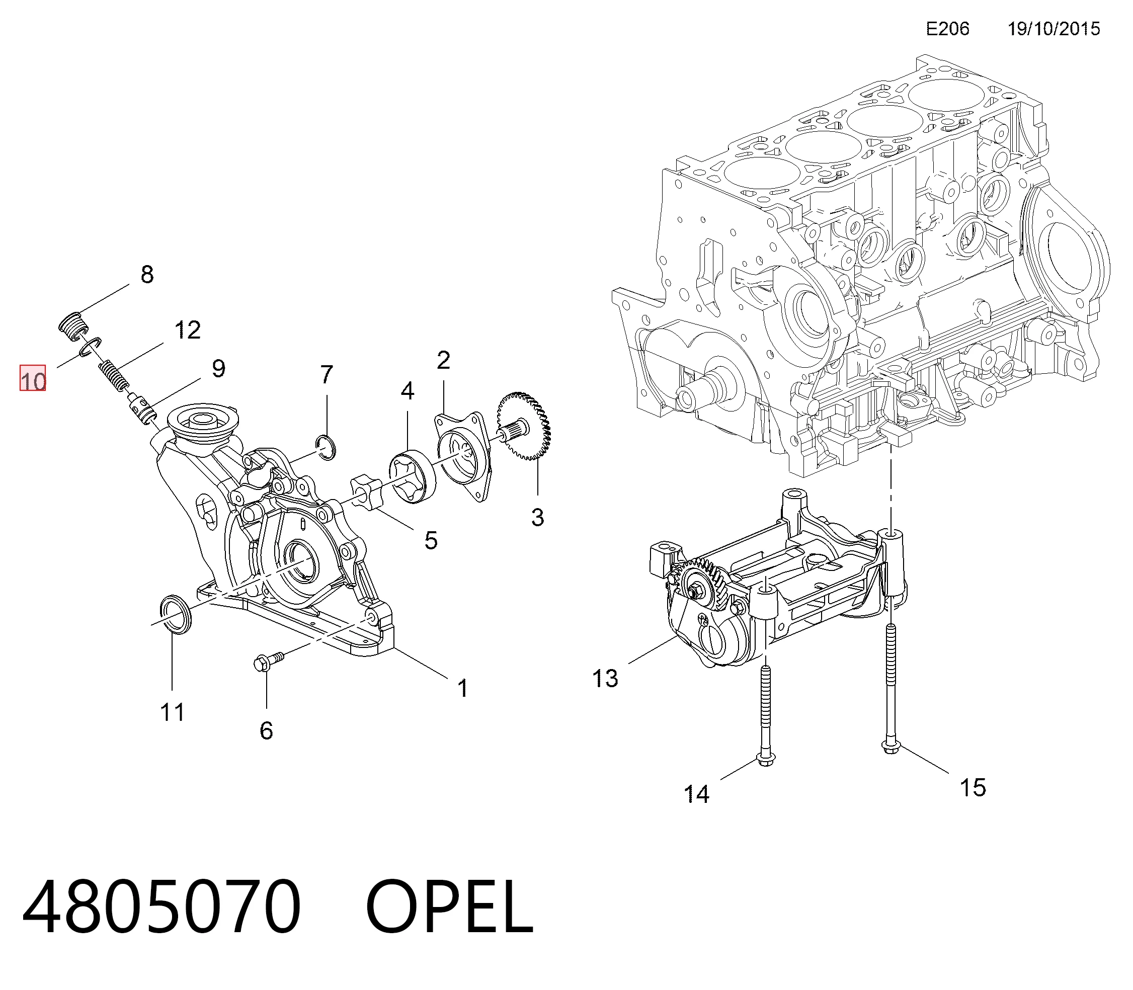4805070 Opel