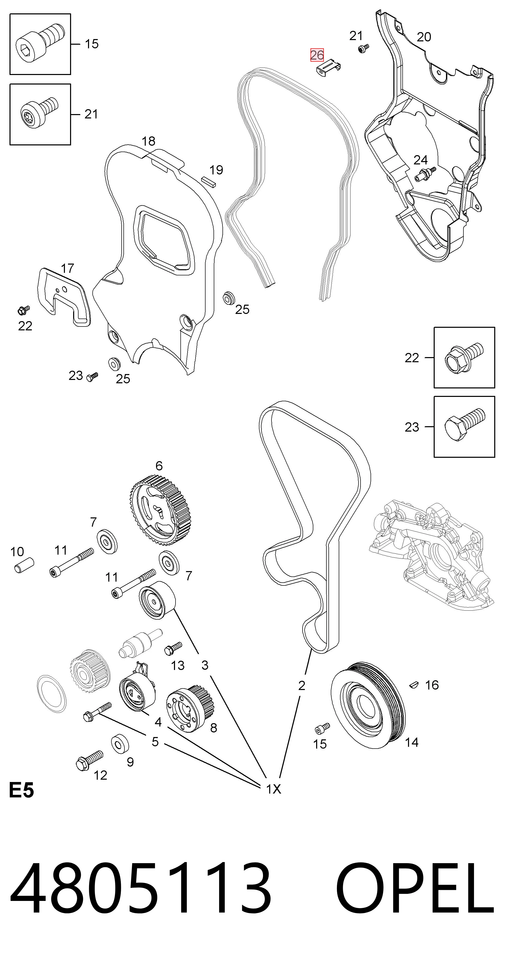 4805113 Opel