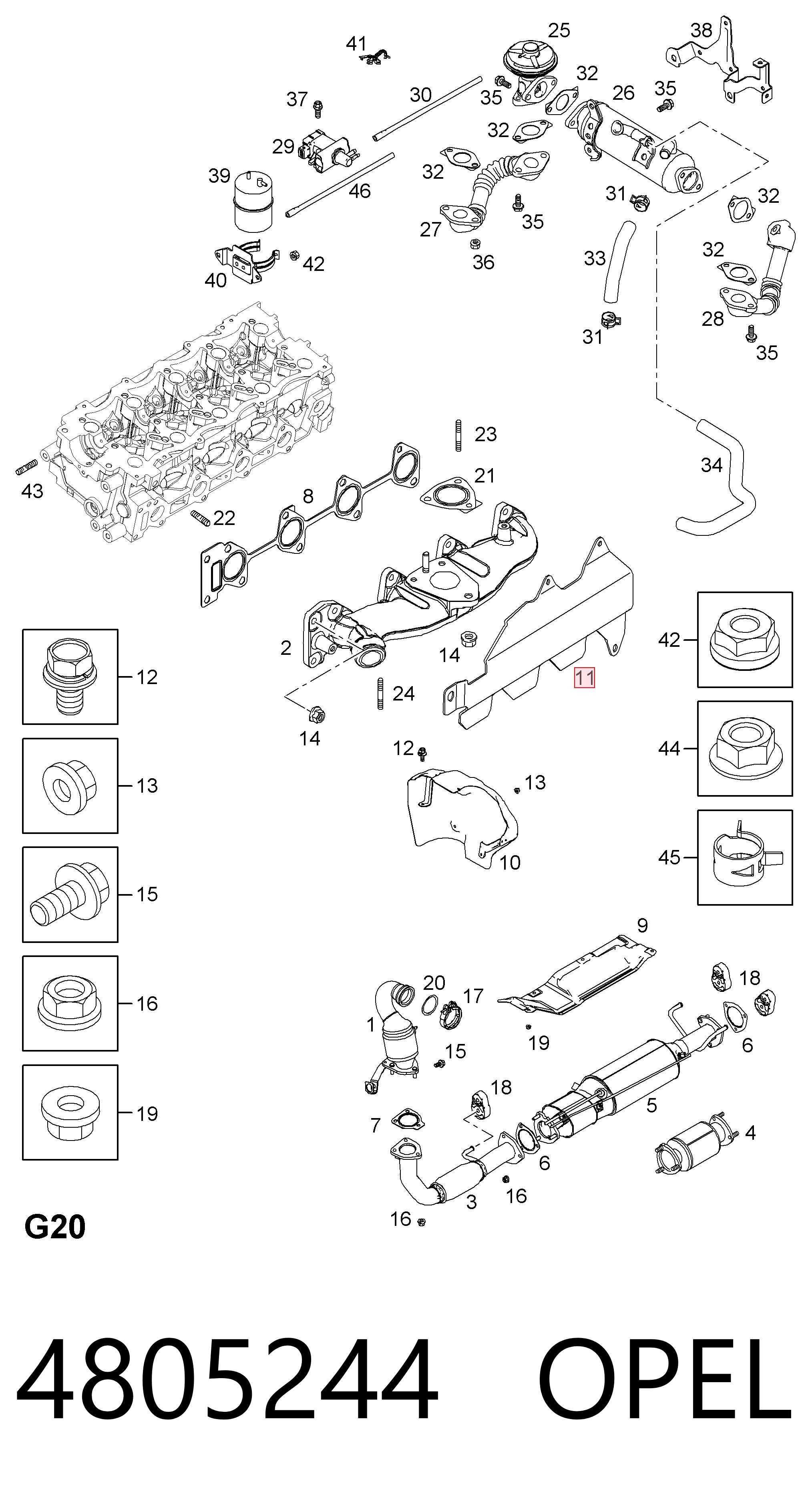 4805244 Opel