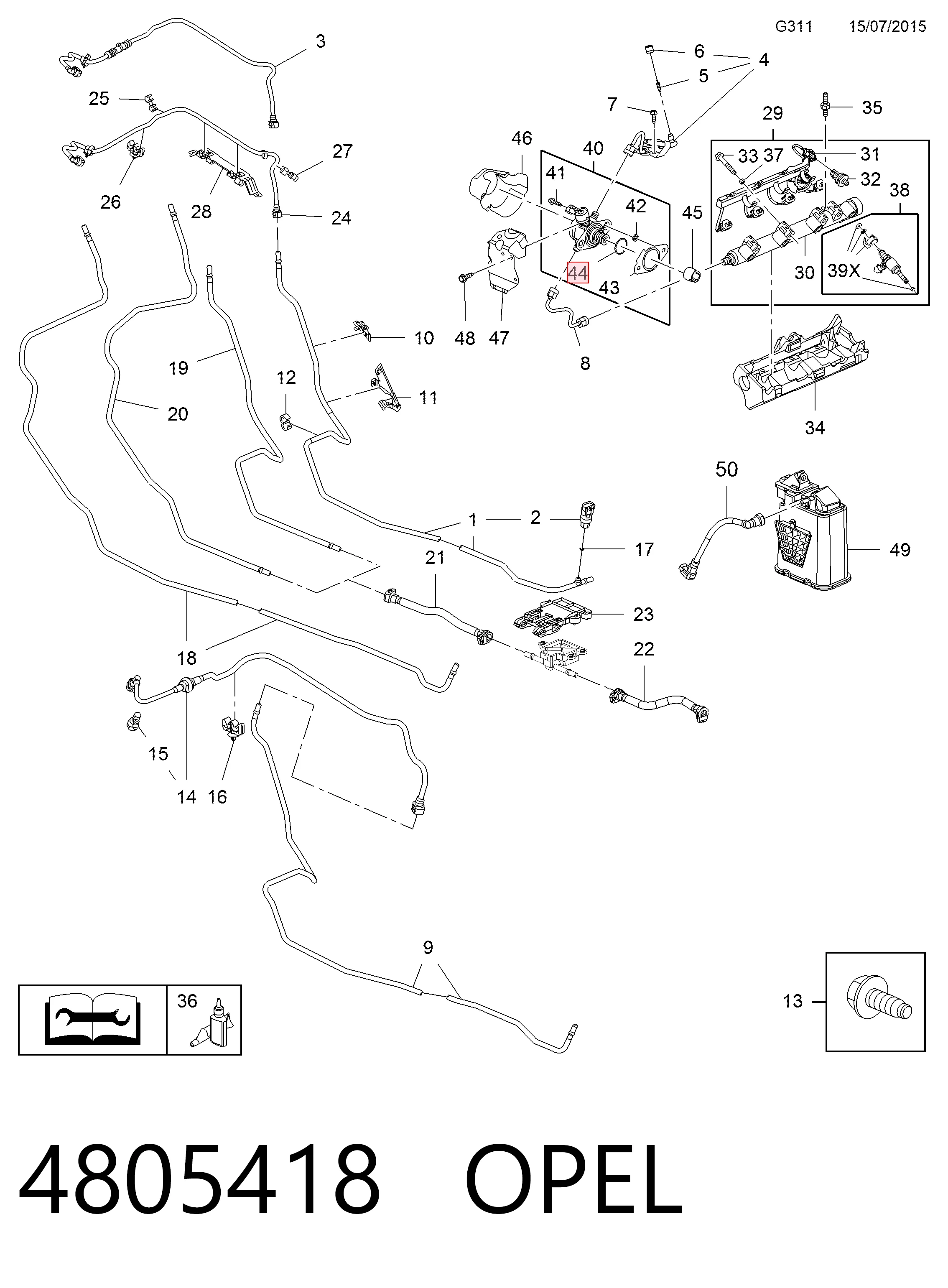 Прокладка крышки маслозаливной горловины 2S7G9E583AA Ford