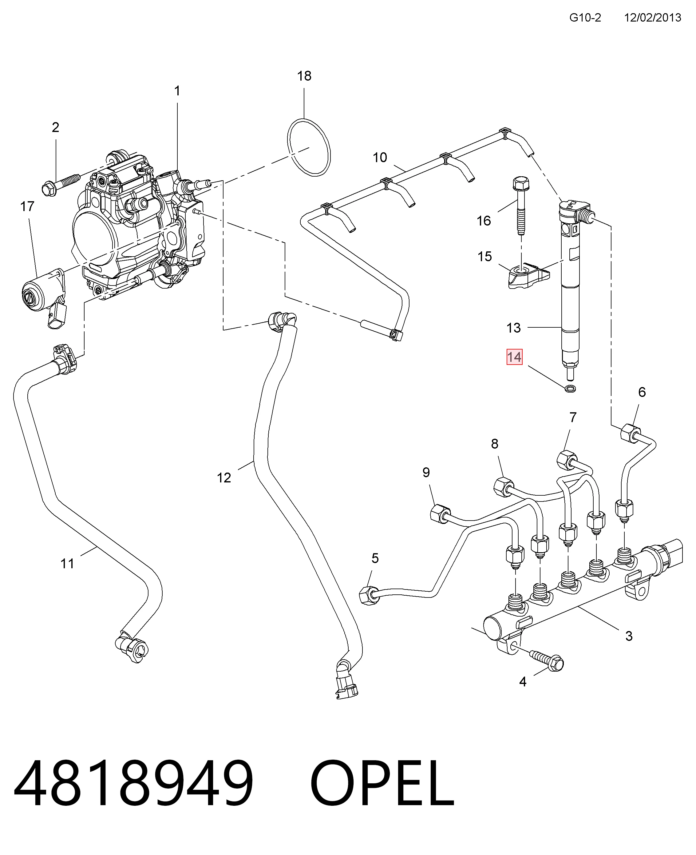 Уплотнитель форсунок Volkswagen Passat B7 седан (362) (2010 - 2016) цена, от 4.20 USD