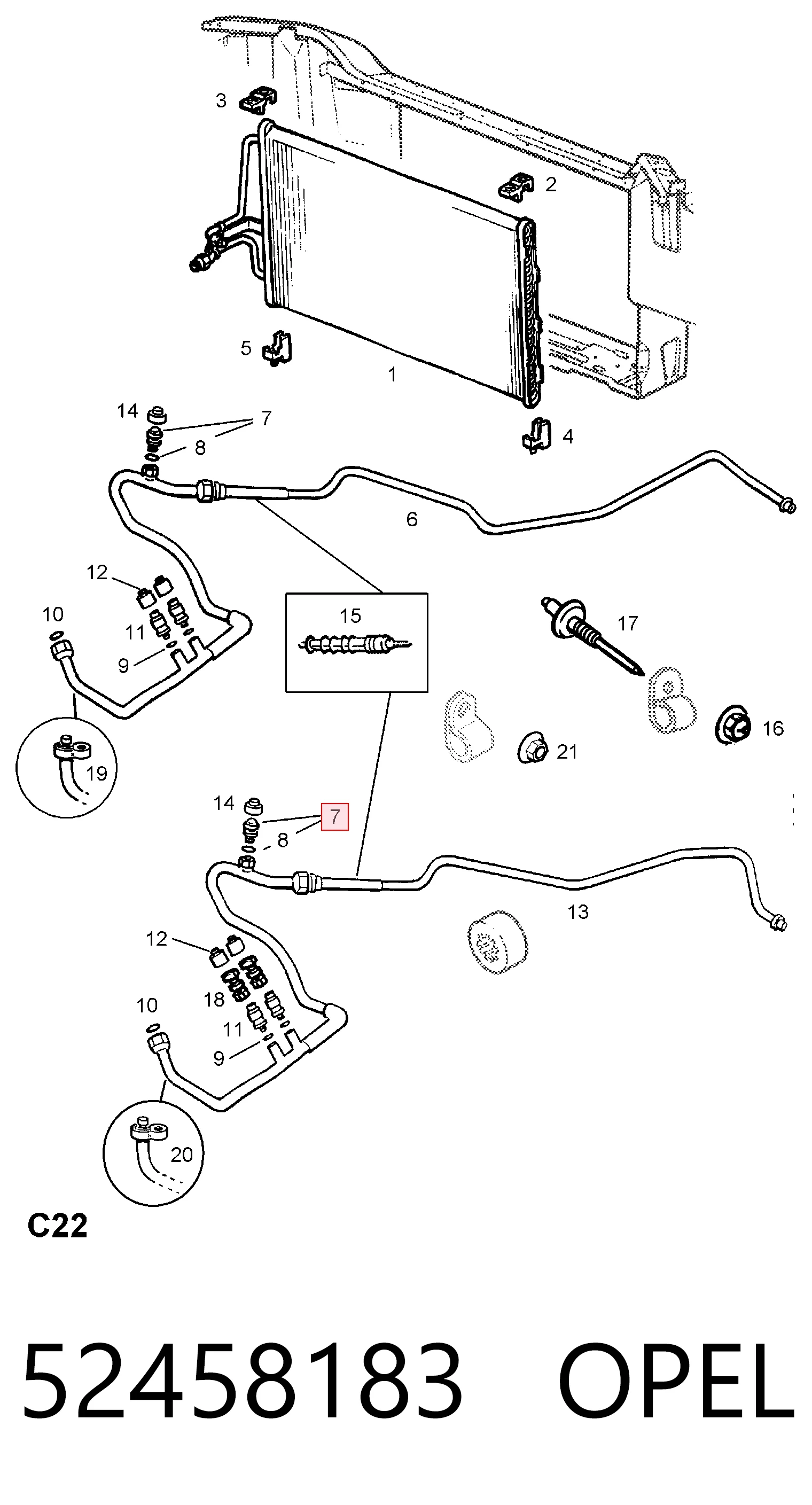 Купить 8524581840 Isuzu Кран печки