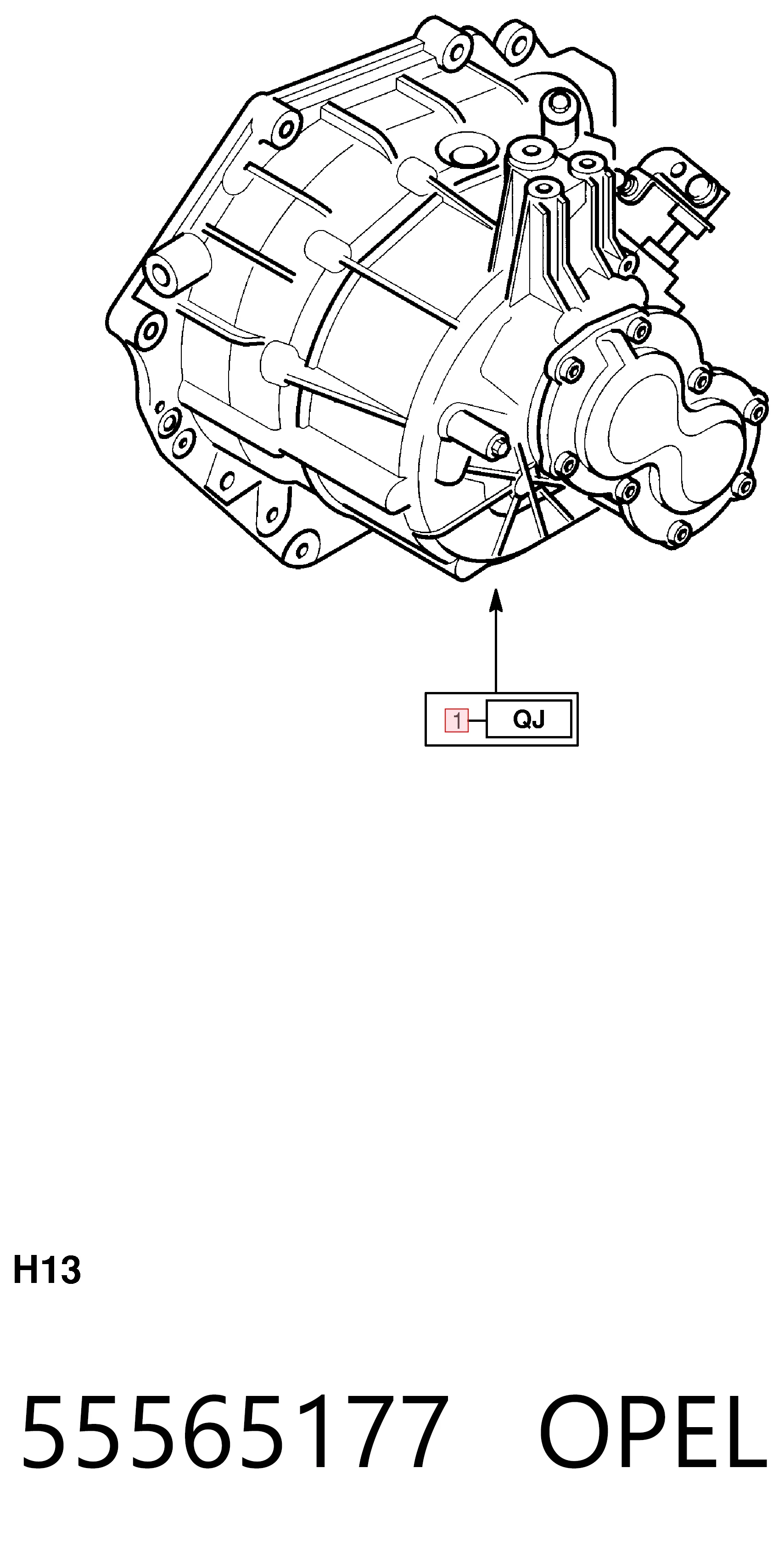 Коробка переключения передач Fiat/Alfa/Lancia 55579098 цена, от 34.03 USD