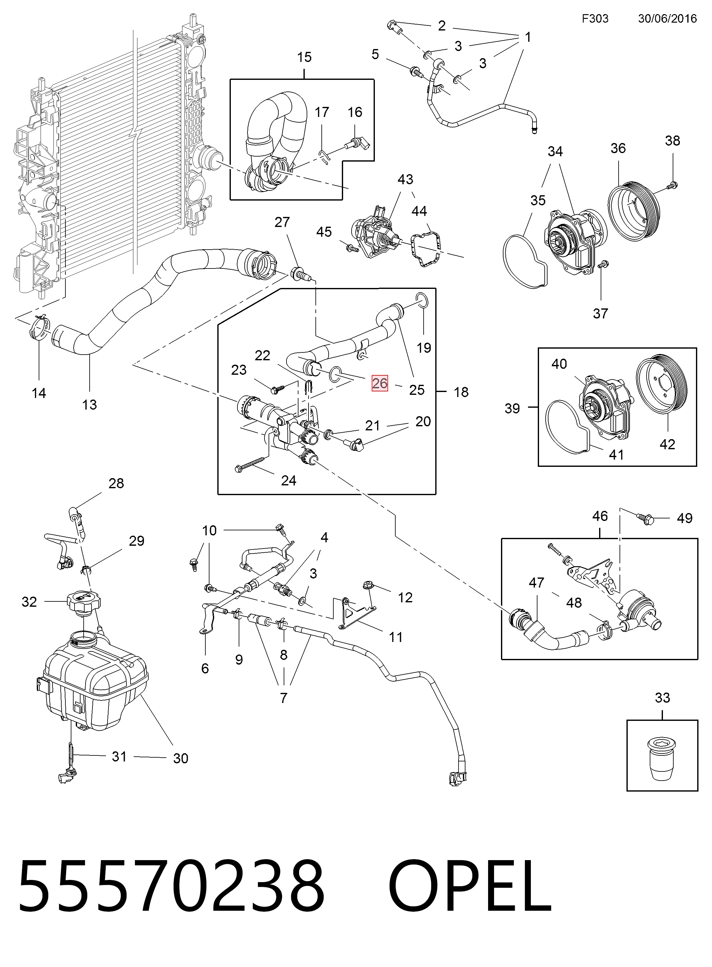 55570238 Peugeot/Citroen  Прокладка впускного коллектора