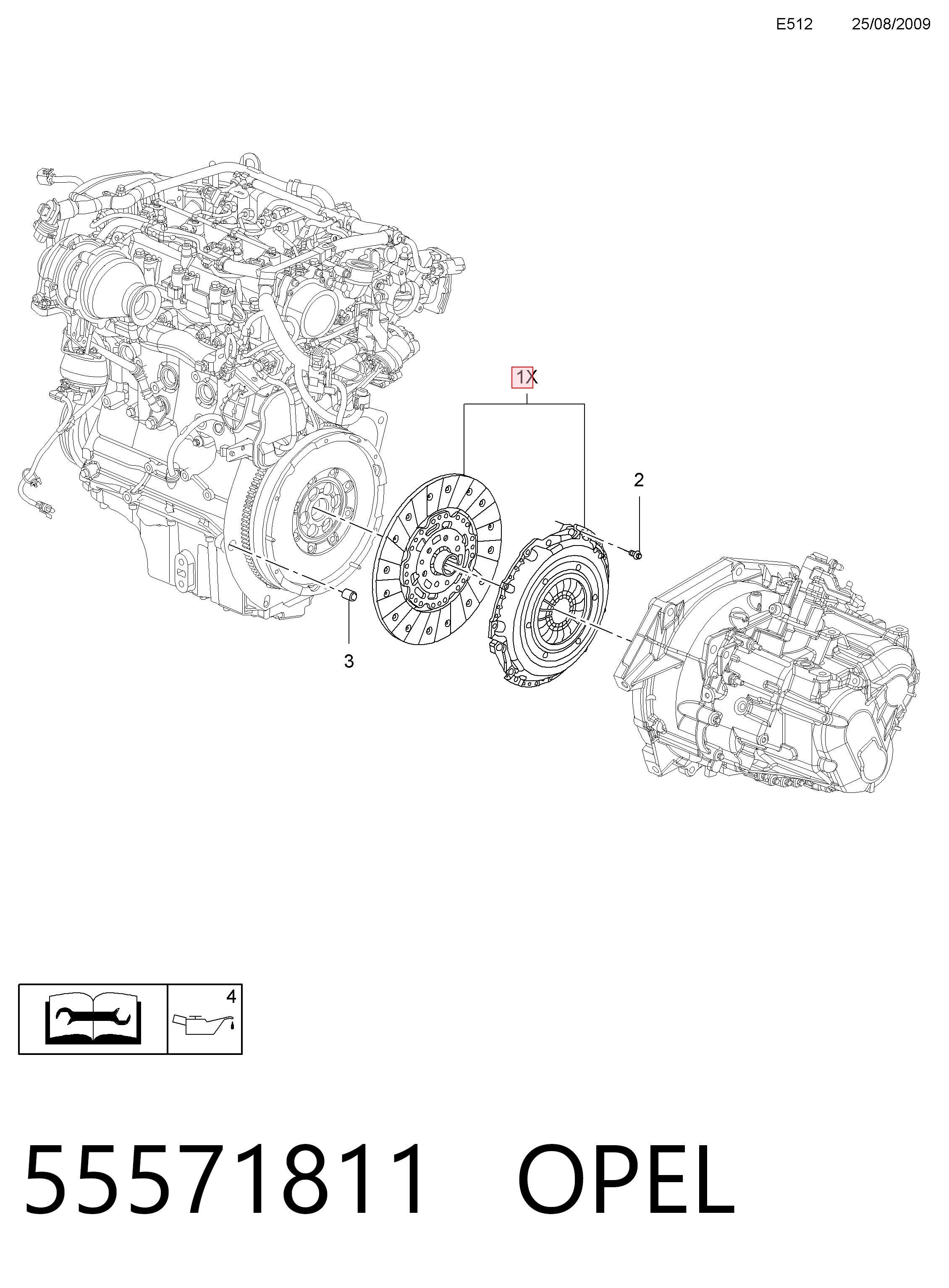 Комплект сцепления (3 части) INA 625306309 цена, от 219.38 USD