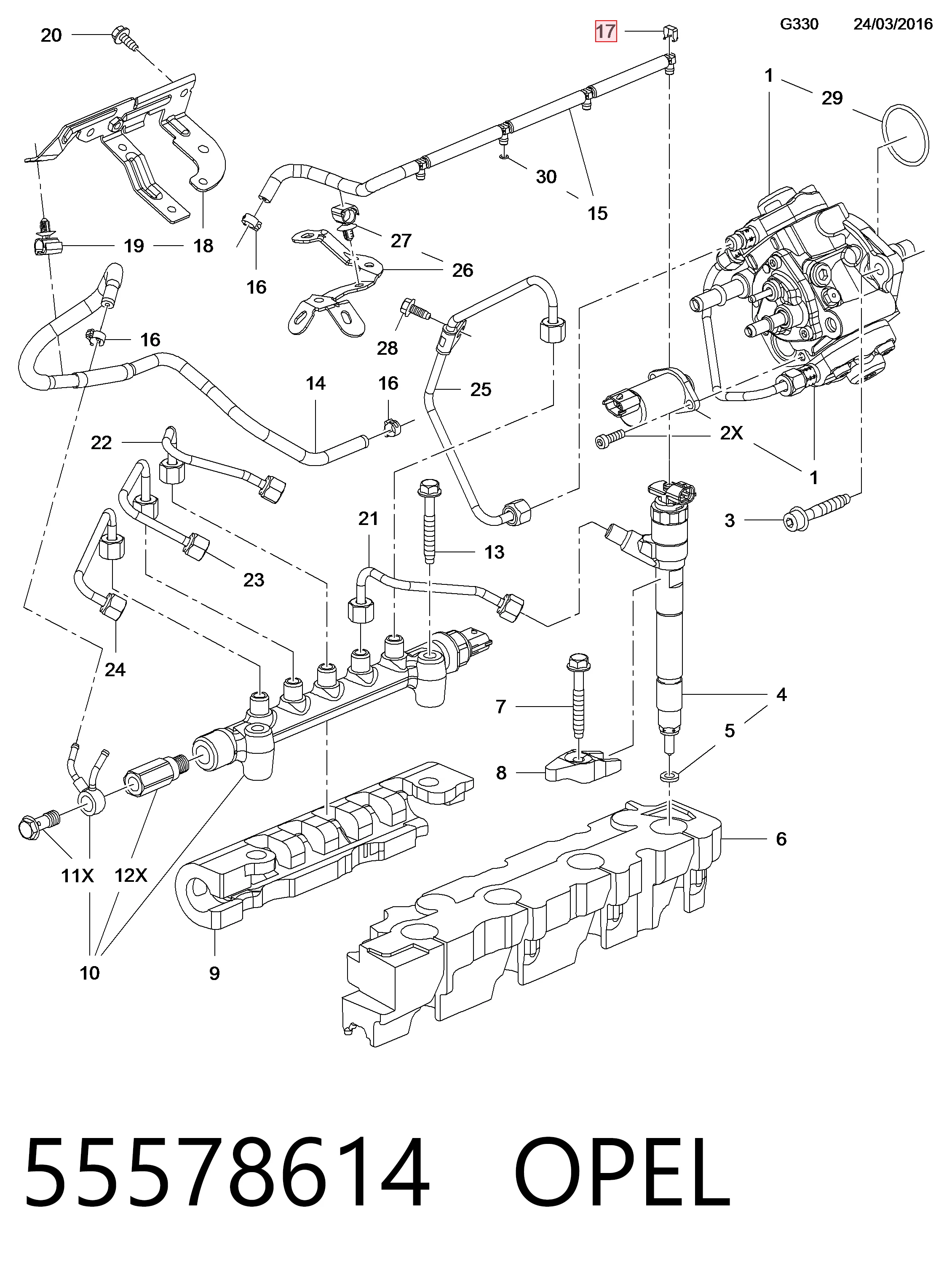 Купить 55578614 General Motors 