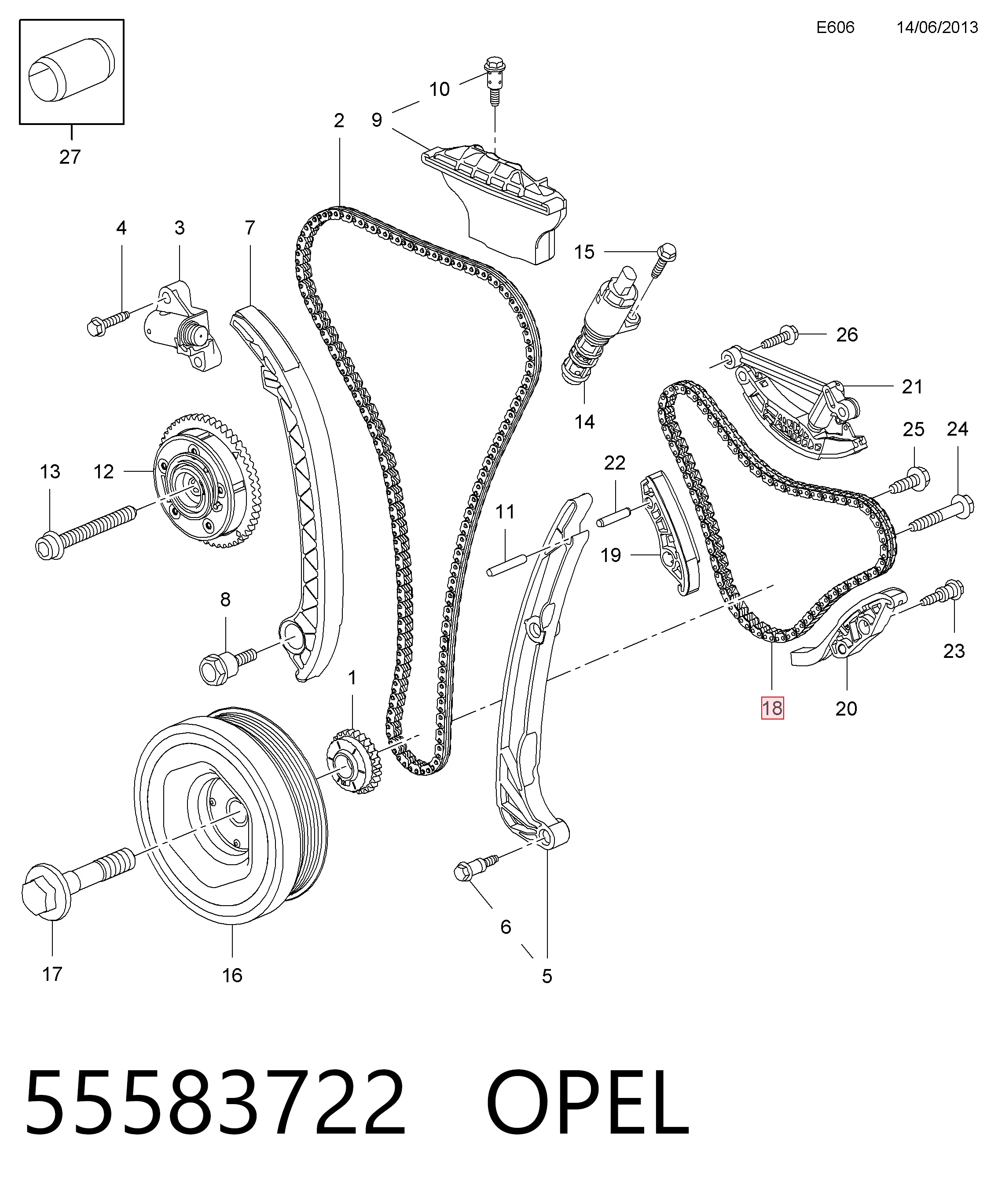  General Motors 55583722 цена, от 67.22 USD