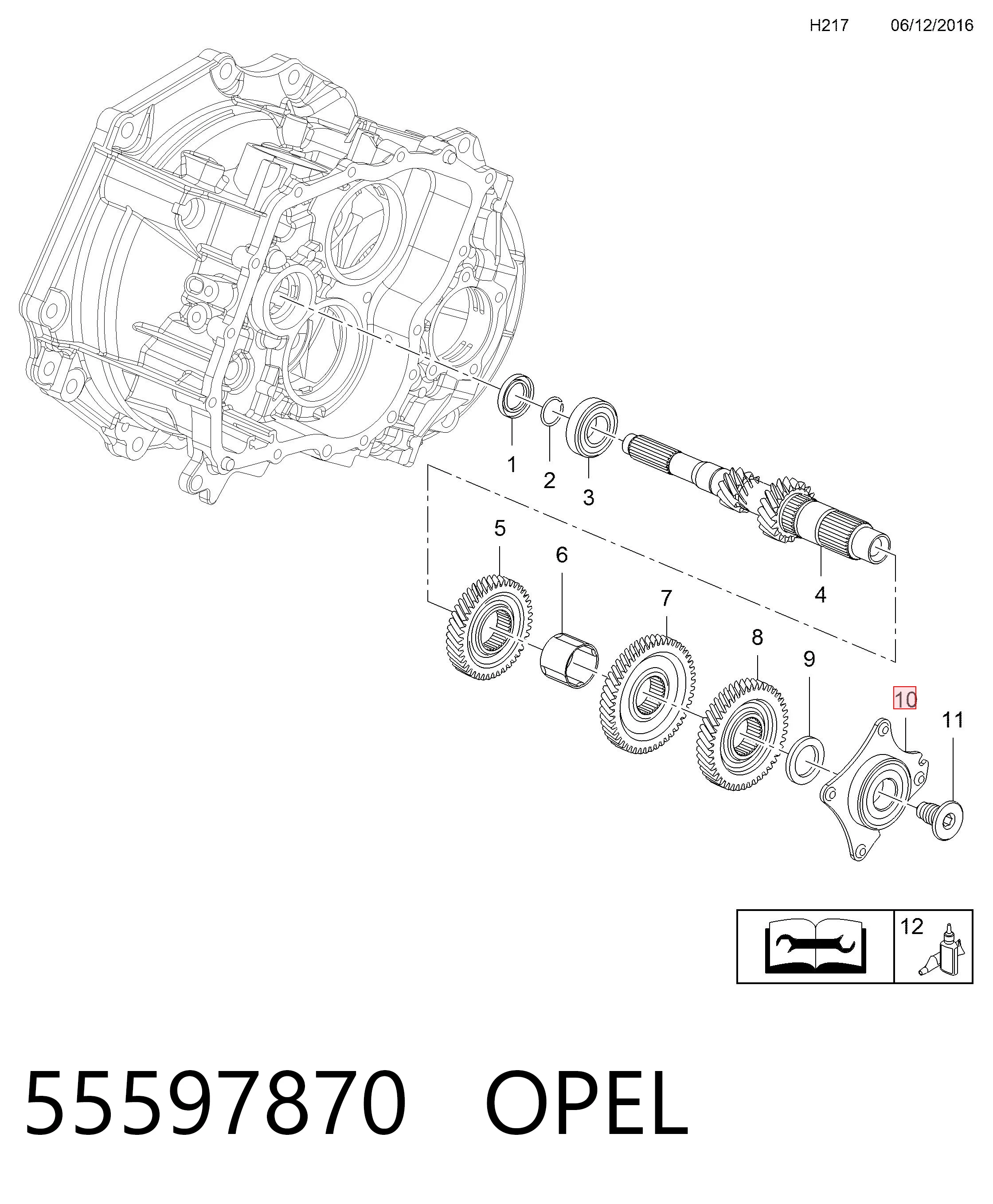 55597870 Opel