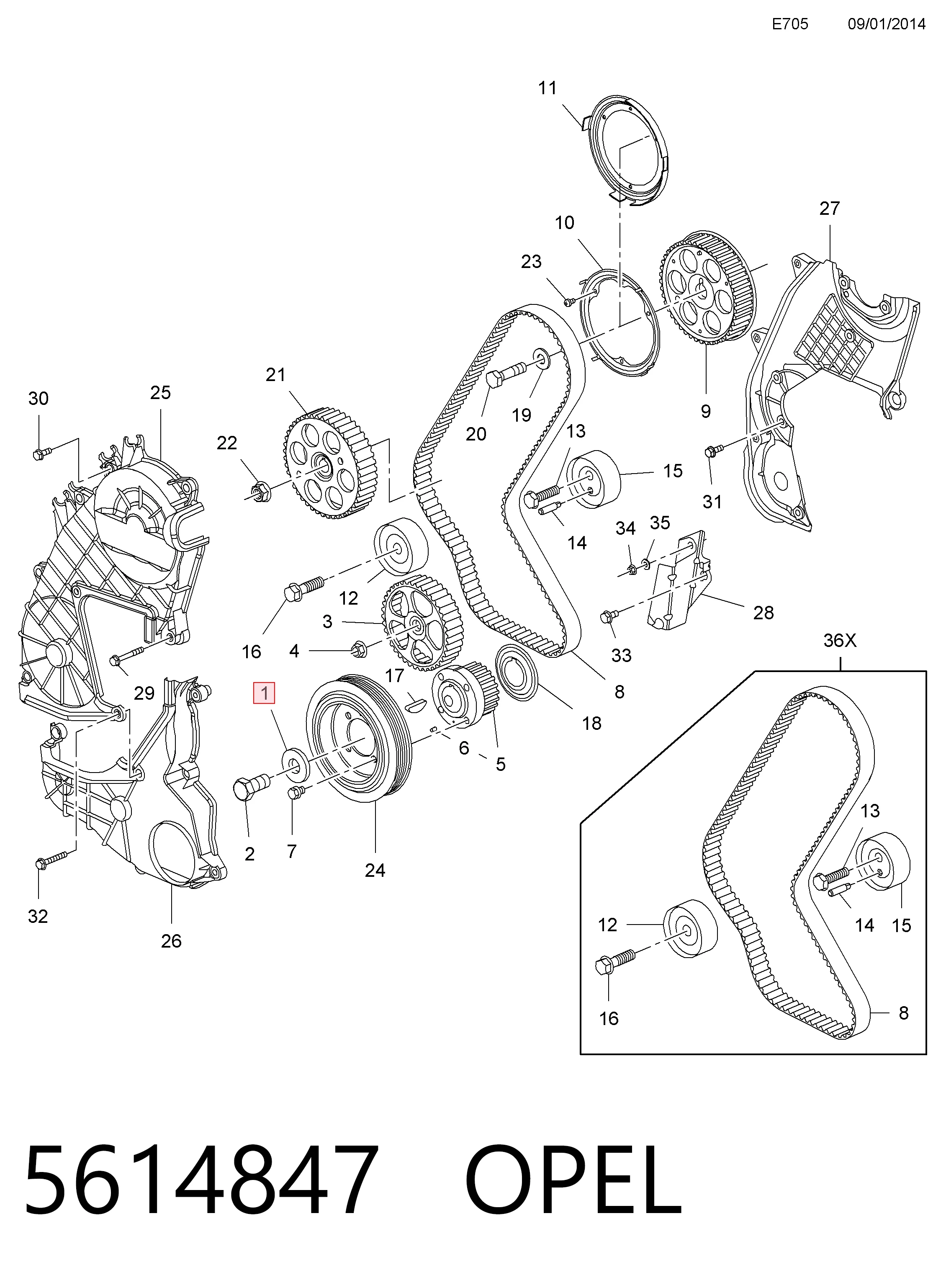 5614847 Opel