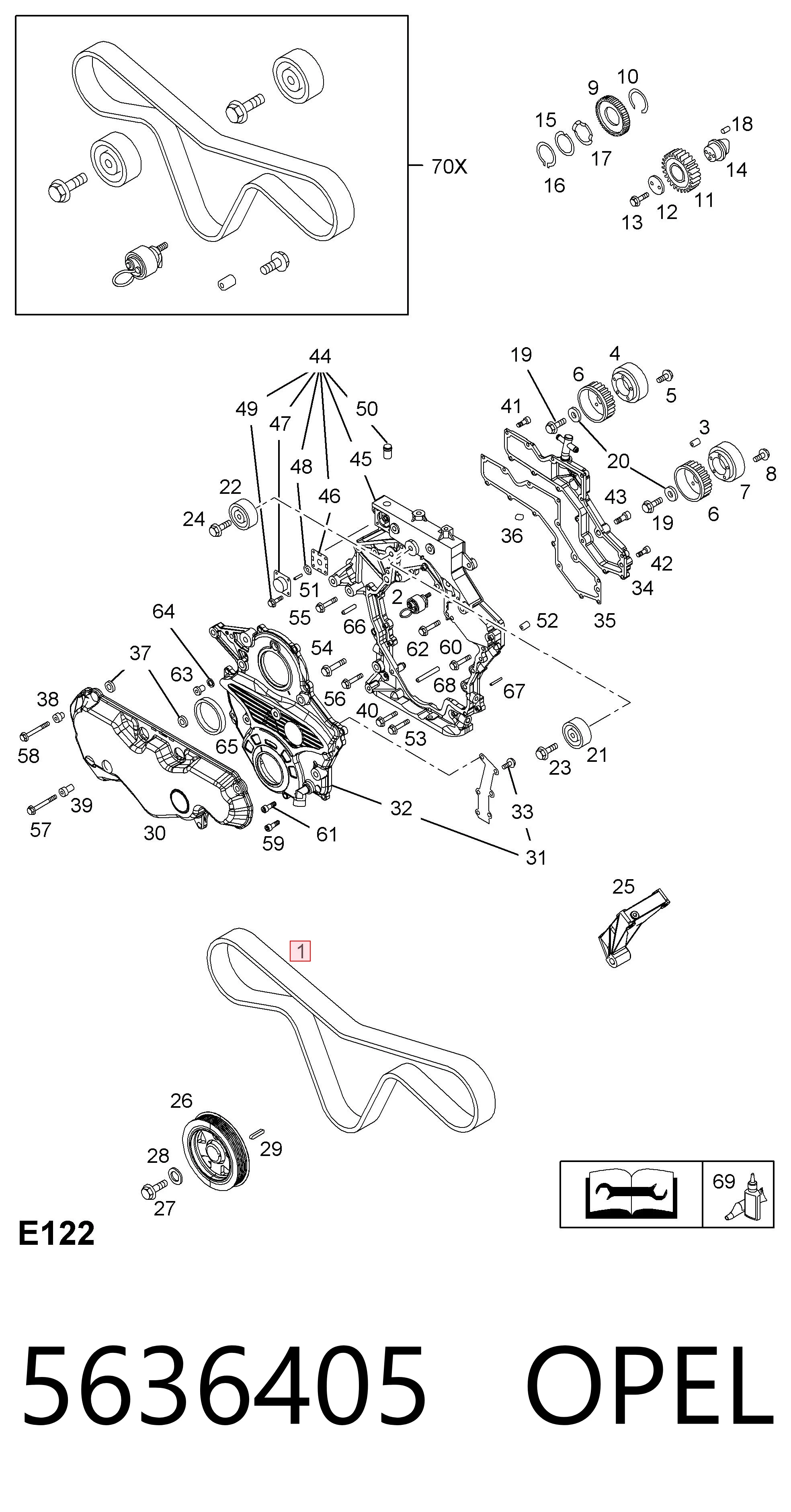 Ремень ГРМ 8972292770 Renault (RVI)