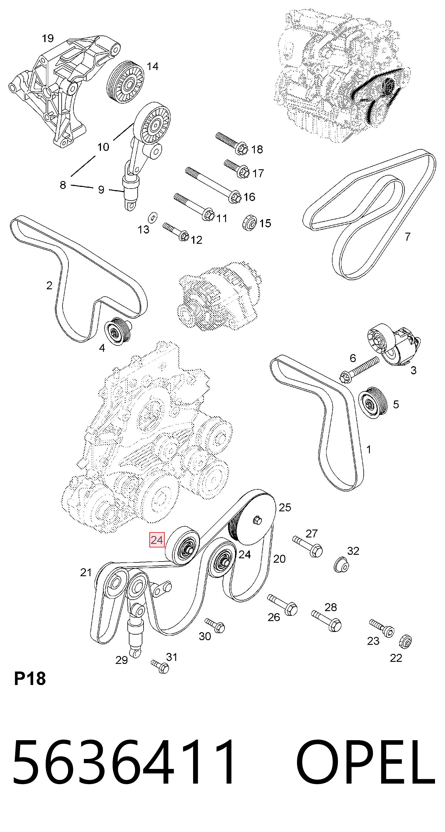 Паразитный ролик RC4350 Polcar