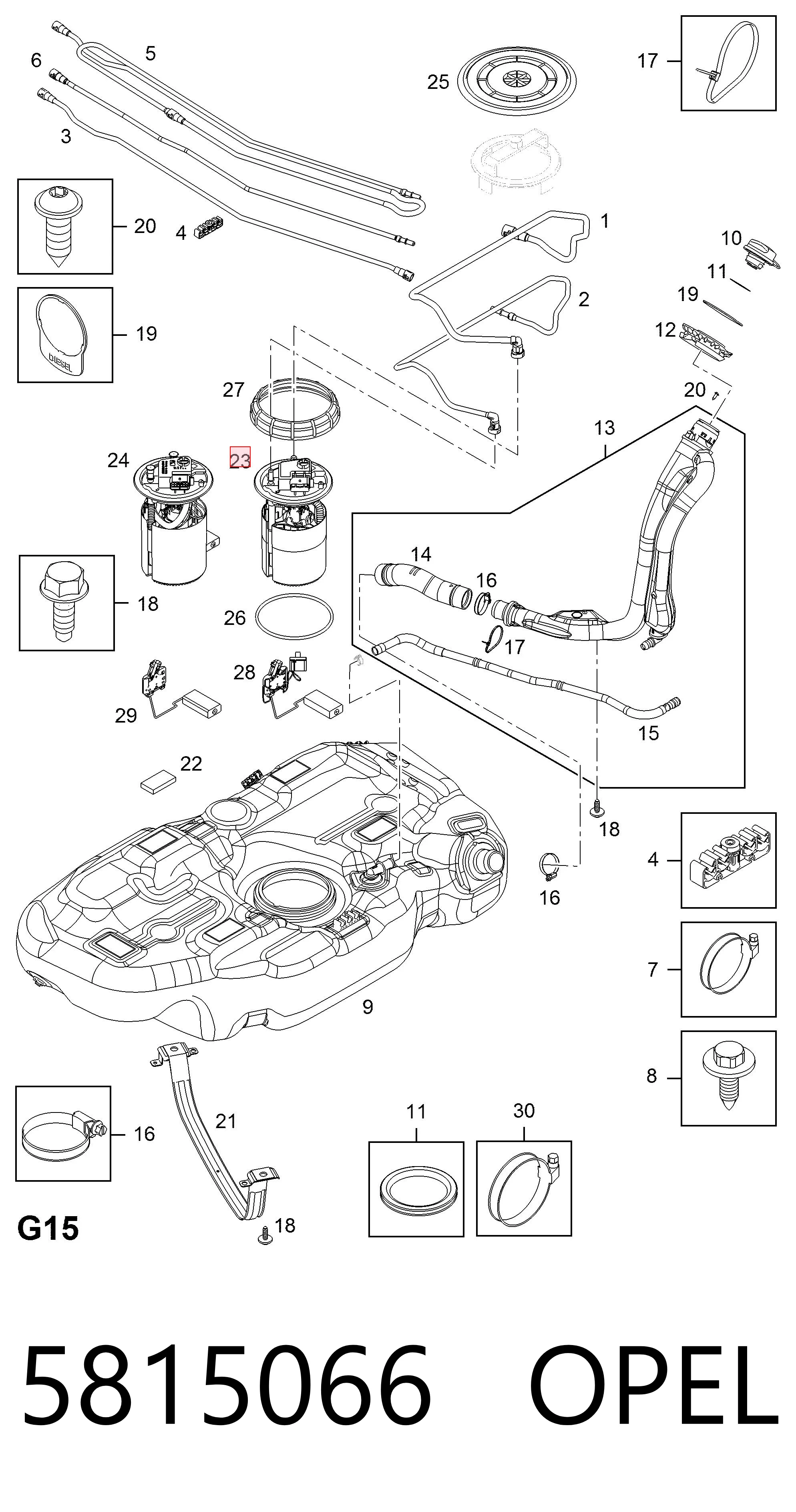 Модуль бензонасоса Magneti Marelli MAM00179M цена, от 104.33 USD