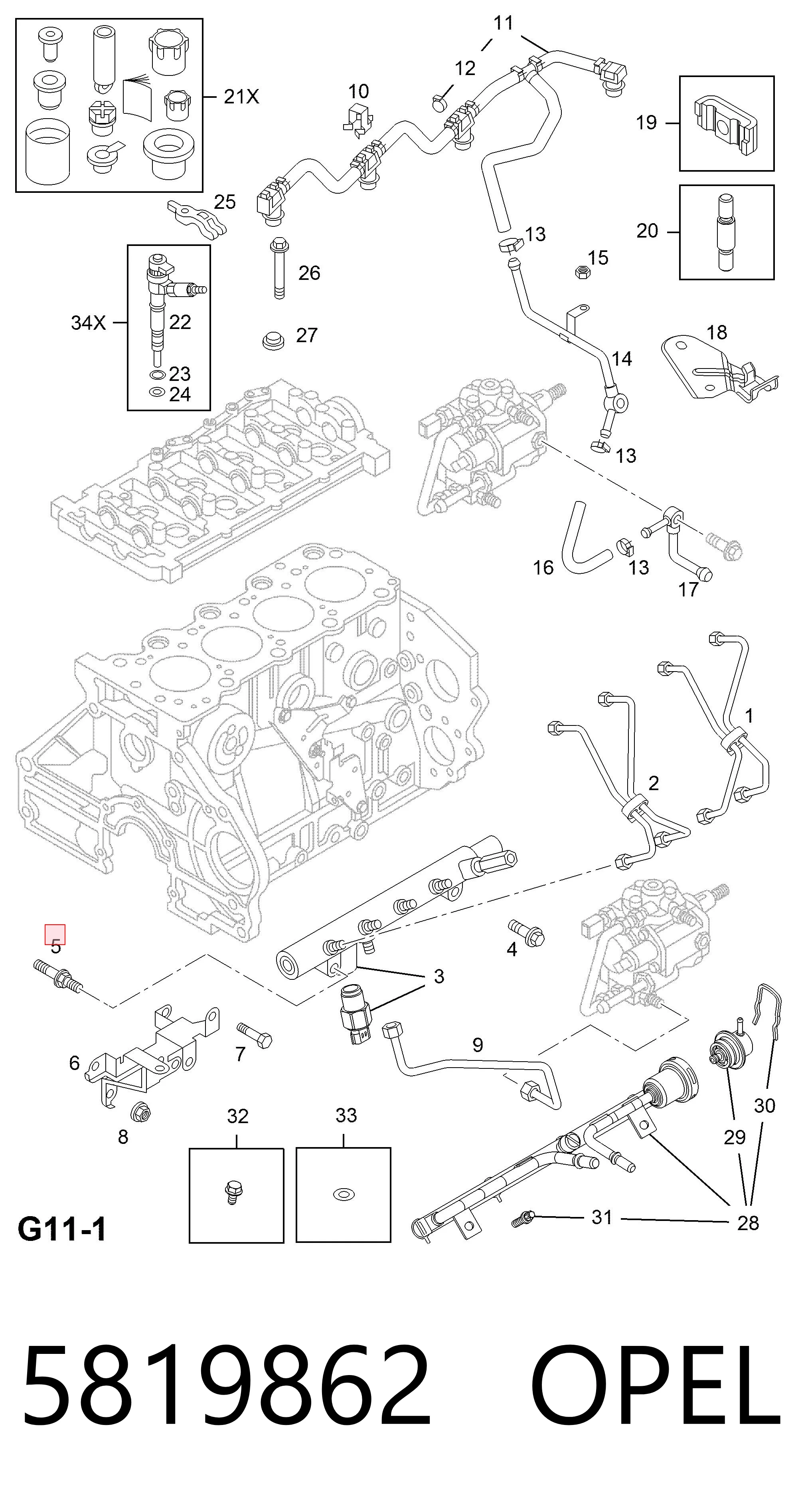 5819862 Opel