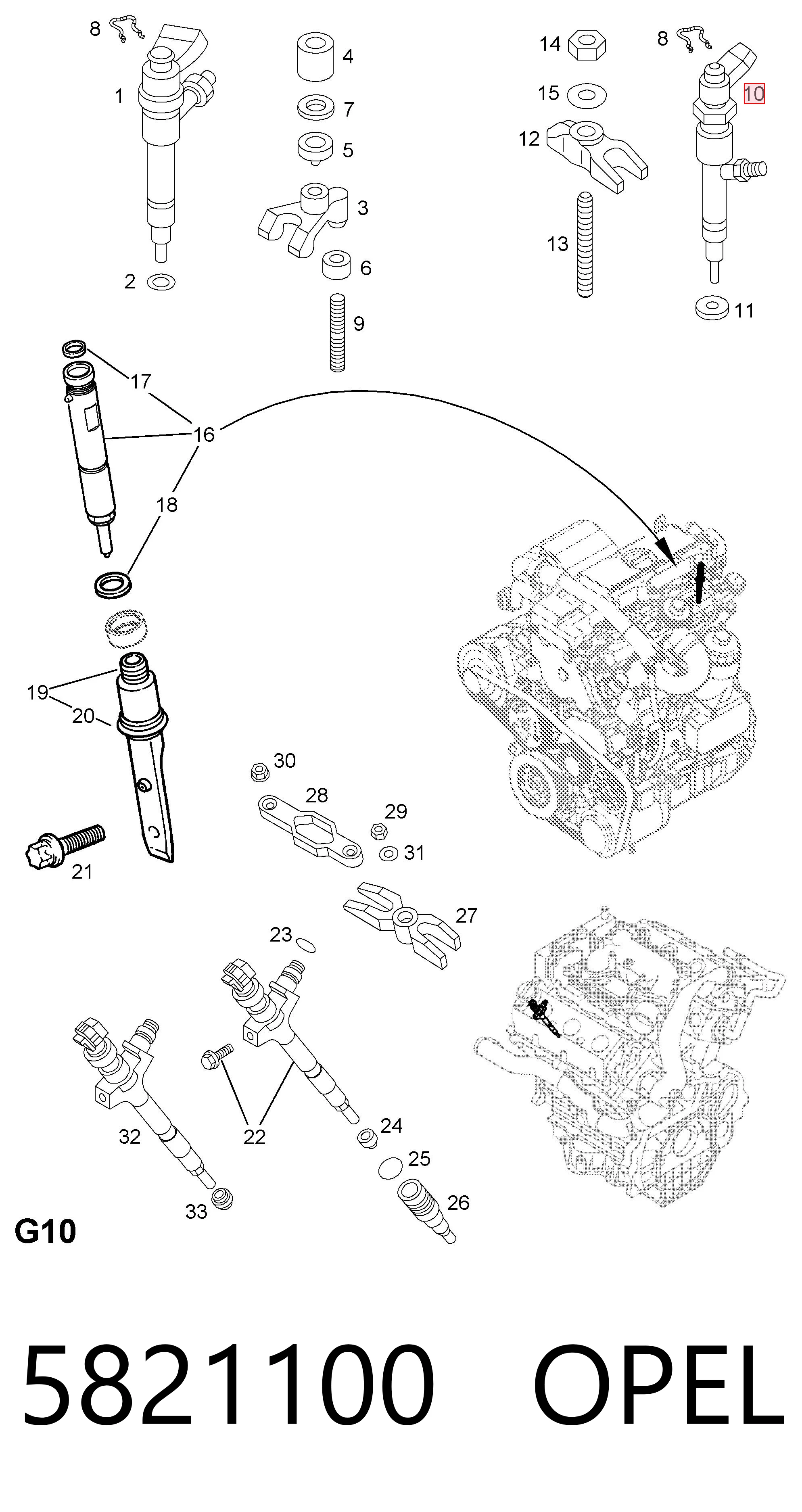 Топливные форсунки 445110159 Bosch