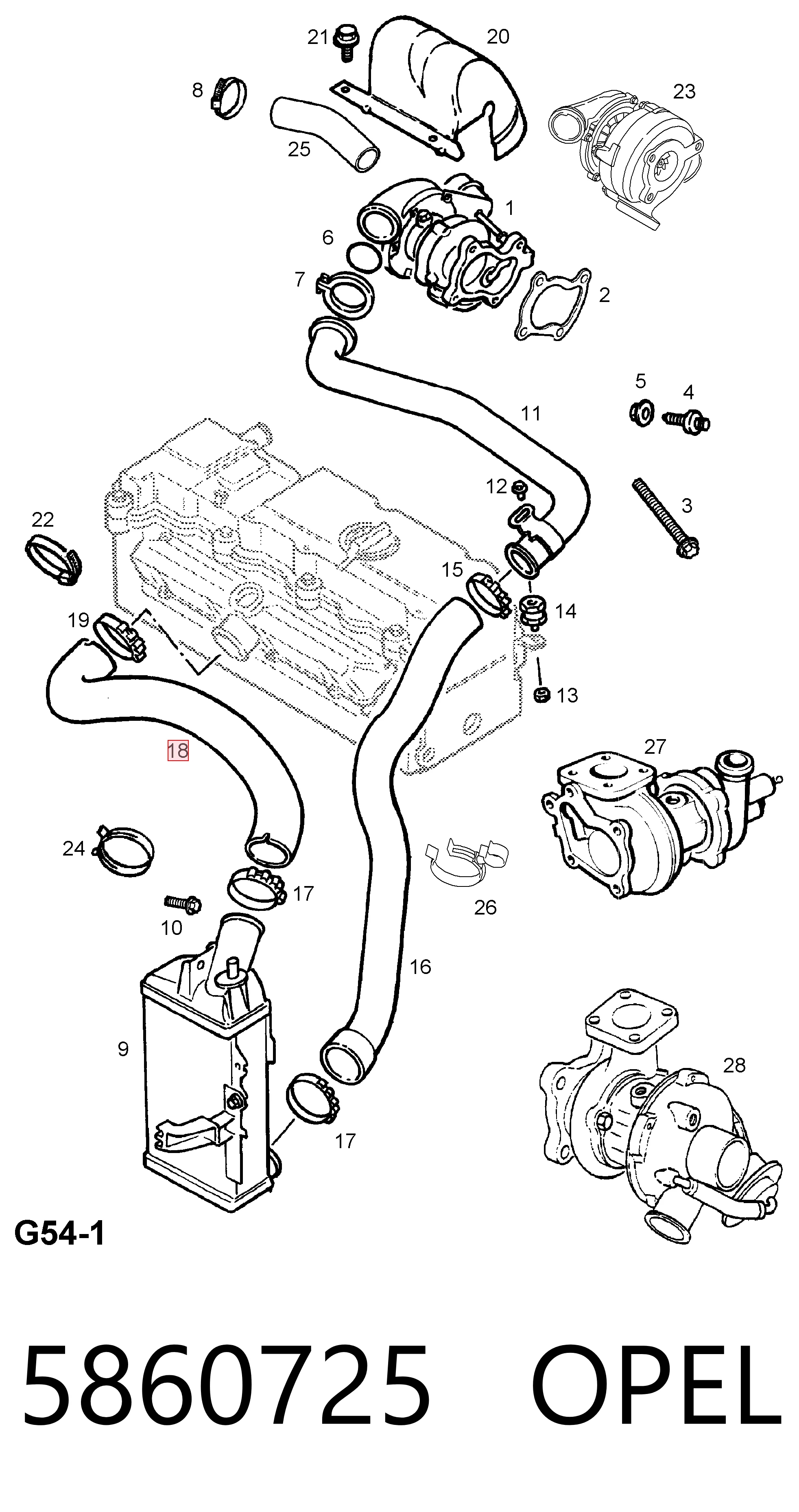 Шланг/патрубок интеркуллера General Motors 24444173 цена, от 18.61 USD