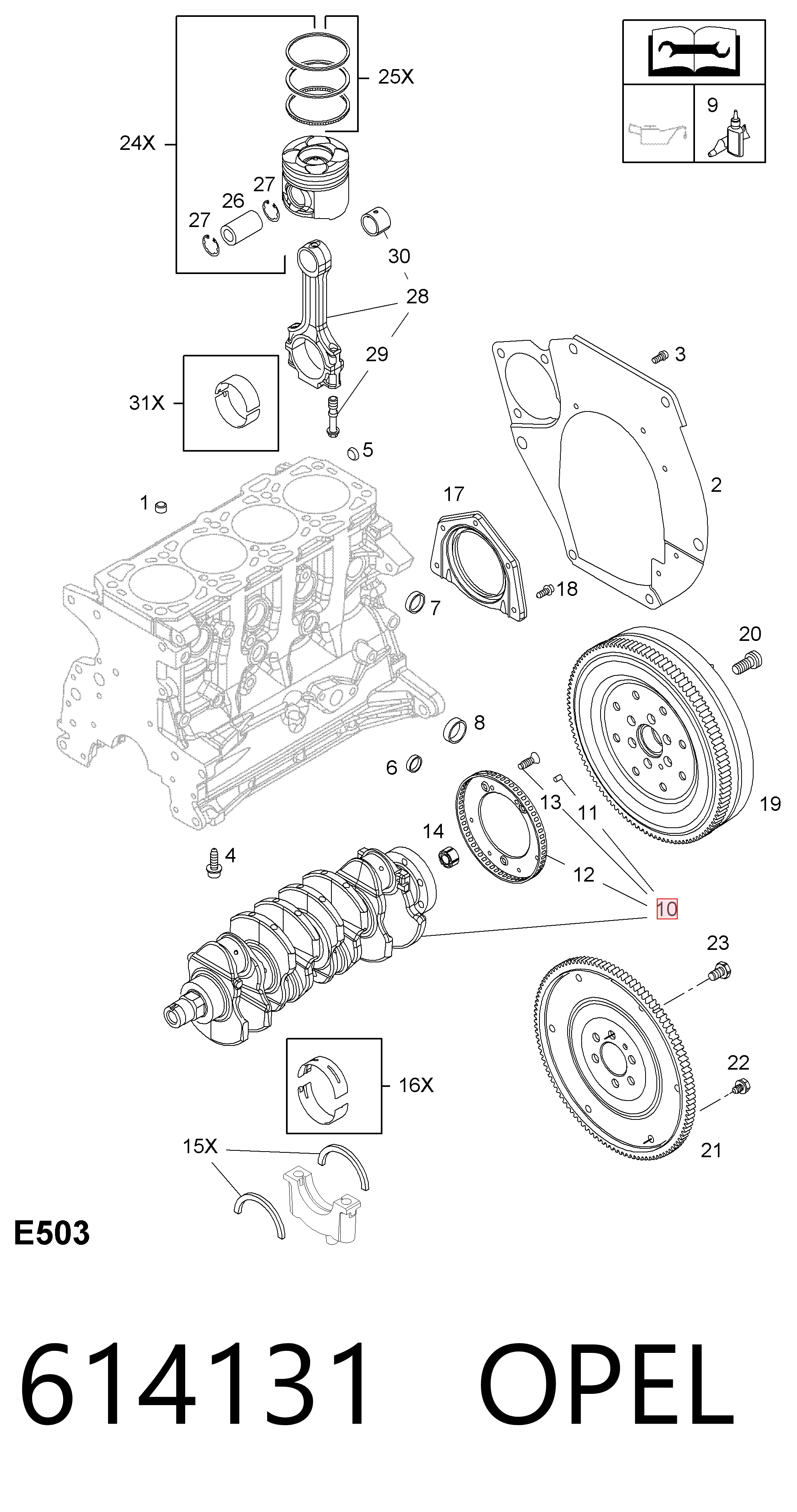 614131 Opel 