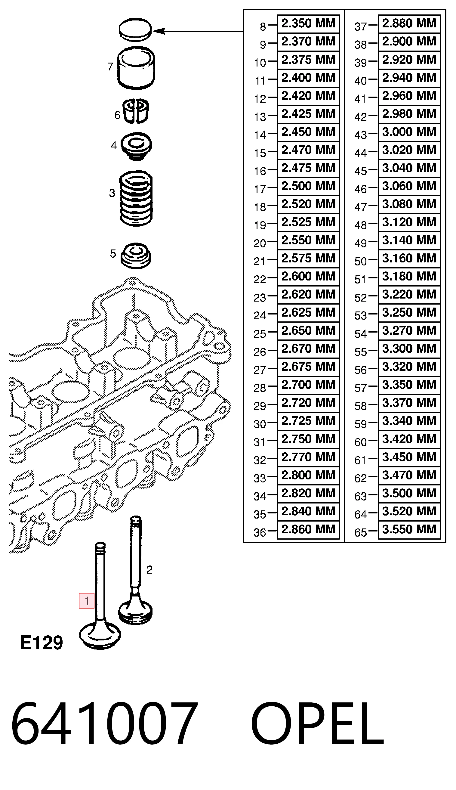 Клапан впускной Freccia 4546SCR цена, от 4.01 USD