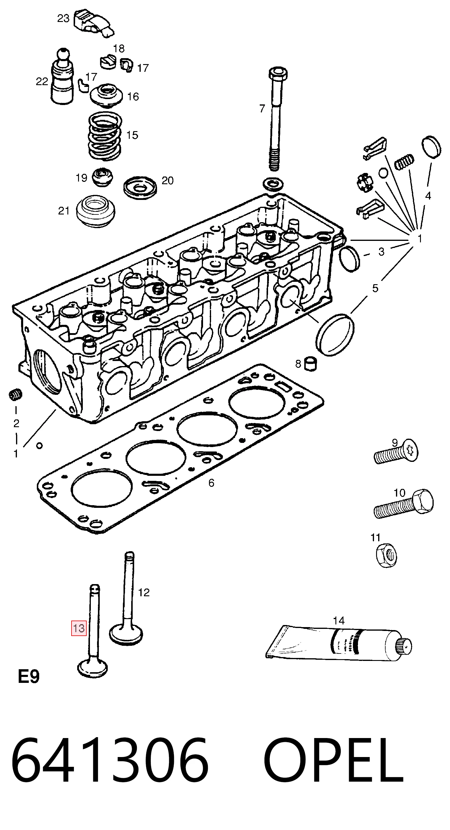 Выпускной клапан 8903237570 Isuzu