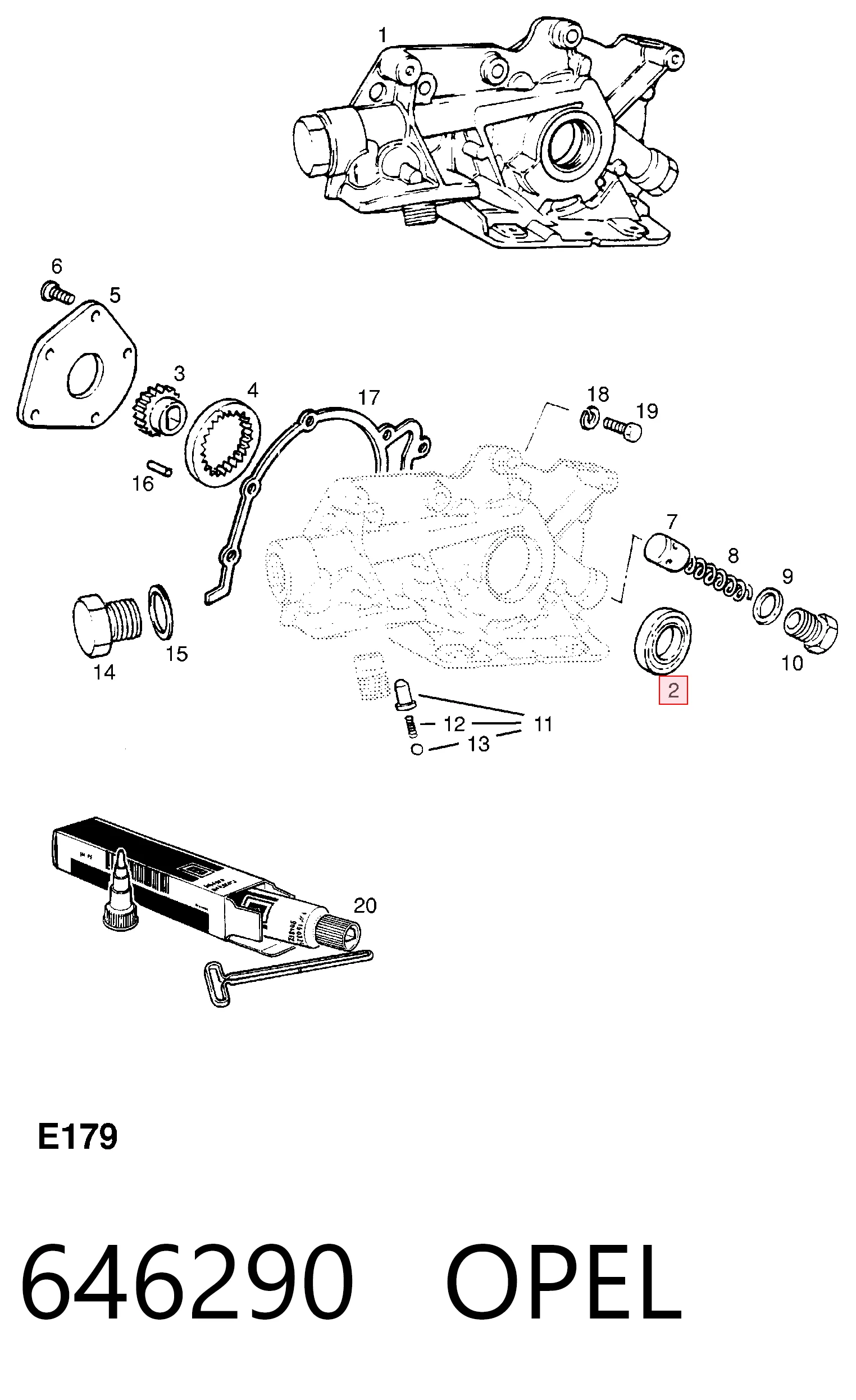 90180501 Lada Сальник коленвала двигателя, передний