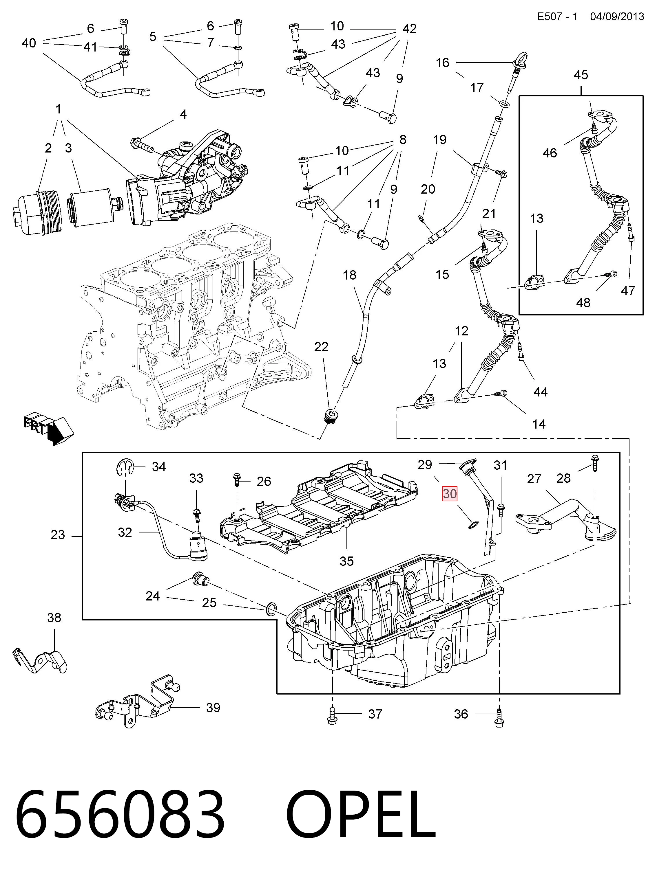 Прокладка крышки горловины, маслозаливной General Motors 656083 цена, от 4.30 USD