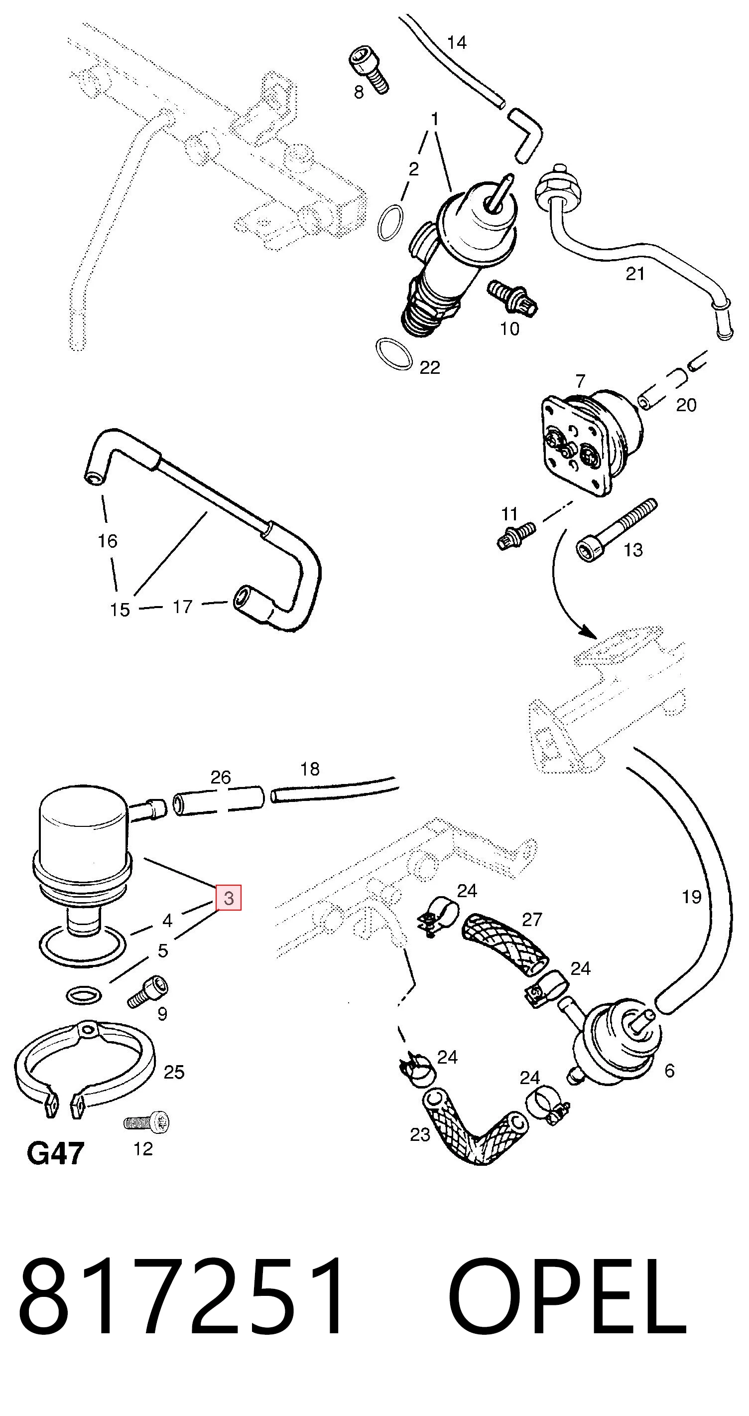 Регулятор давления топлива в топливной рейке Magneti Marelli RPM40 цена, от 8.46 USD