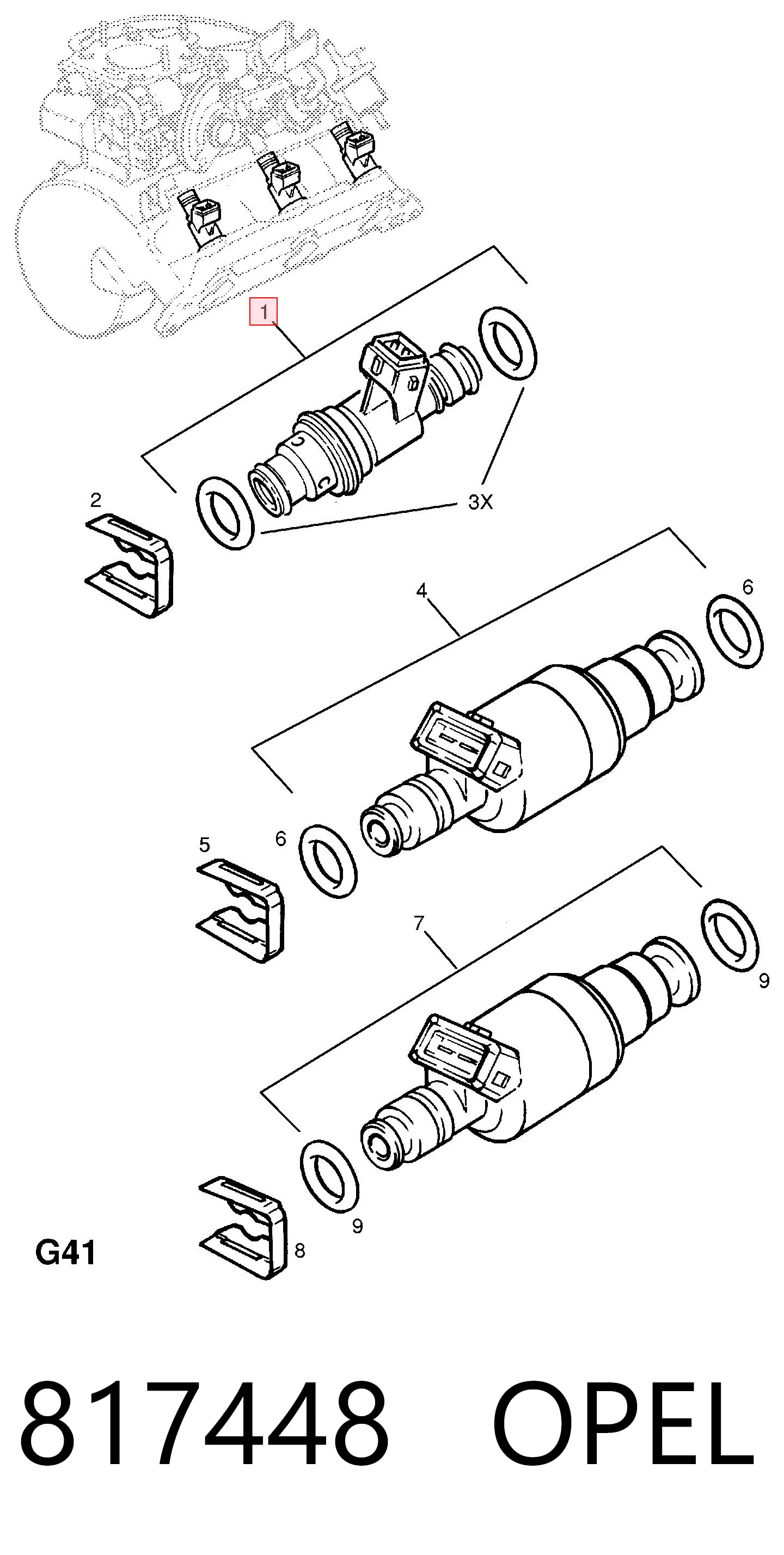 280155764 Bosch Топливные форсунки