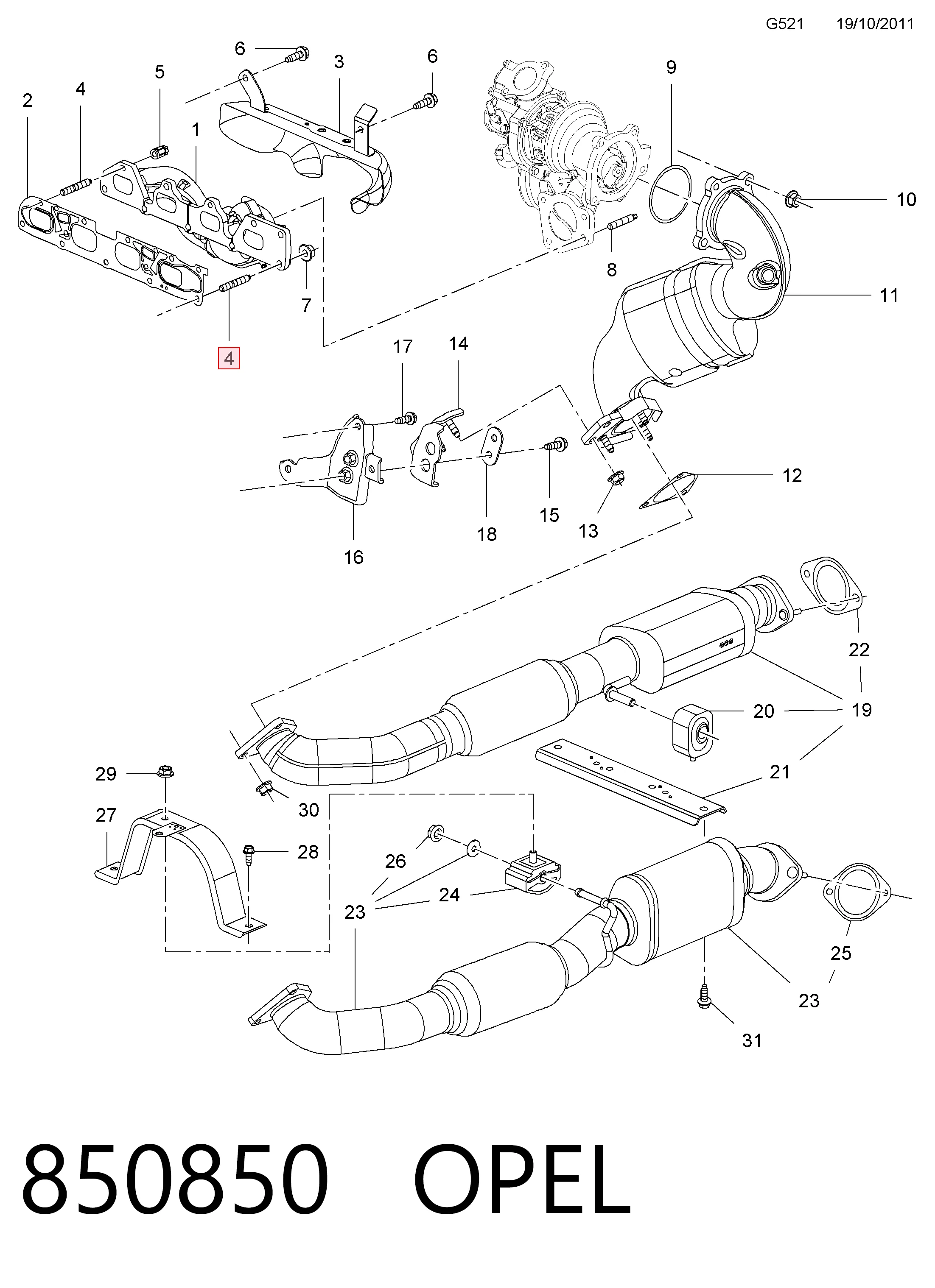 850850 Opel 