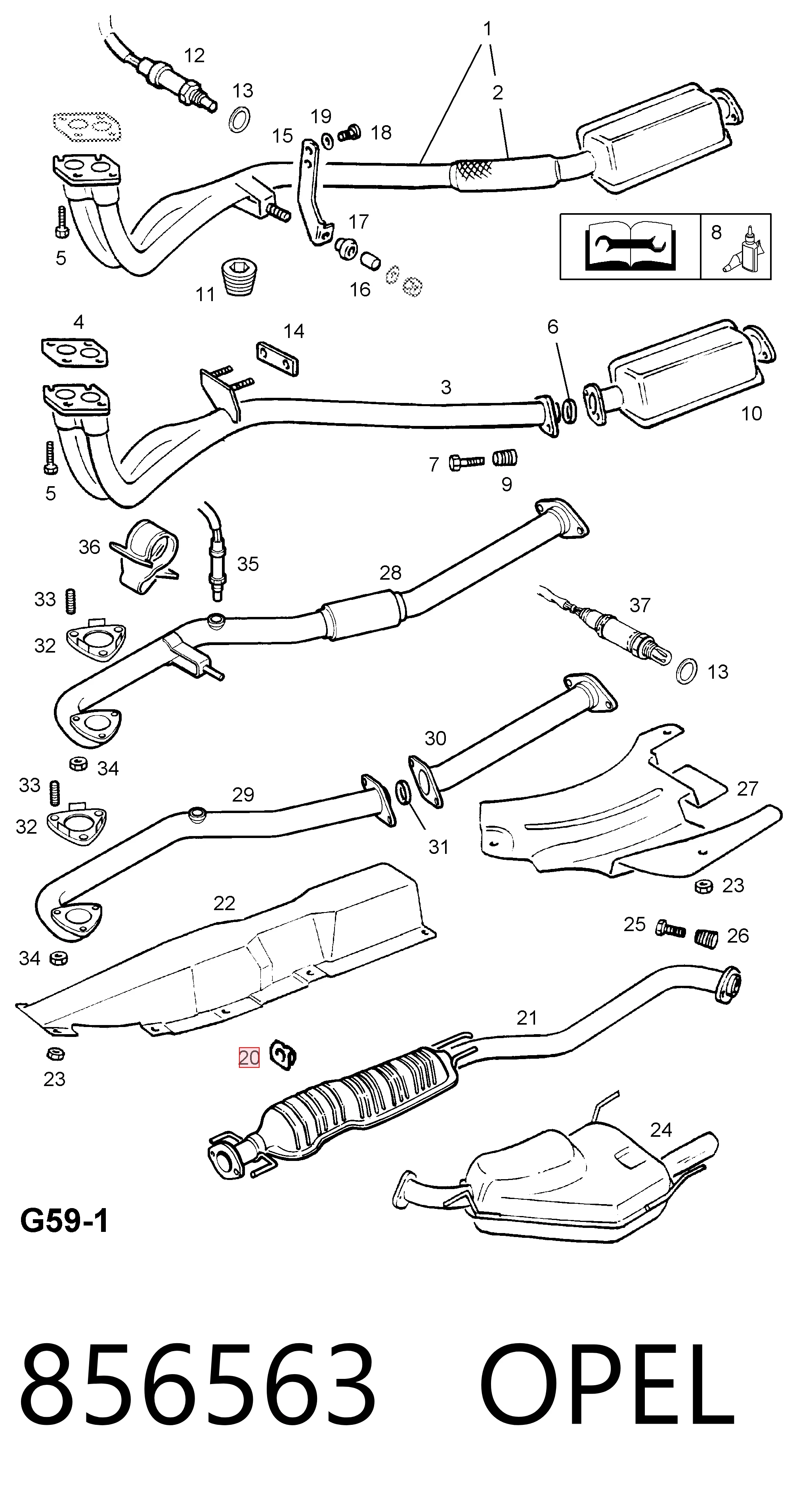 Подушки глушителя Romix RXC60612