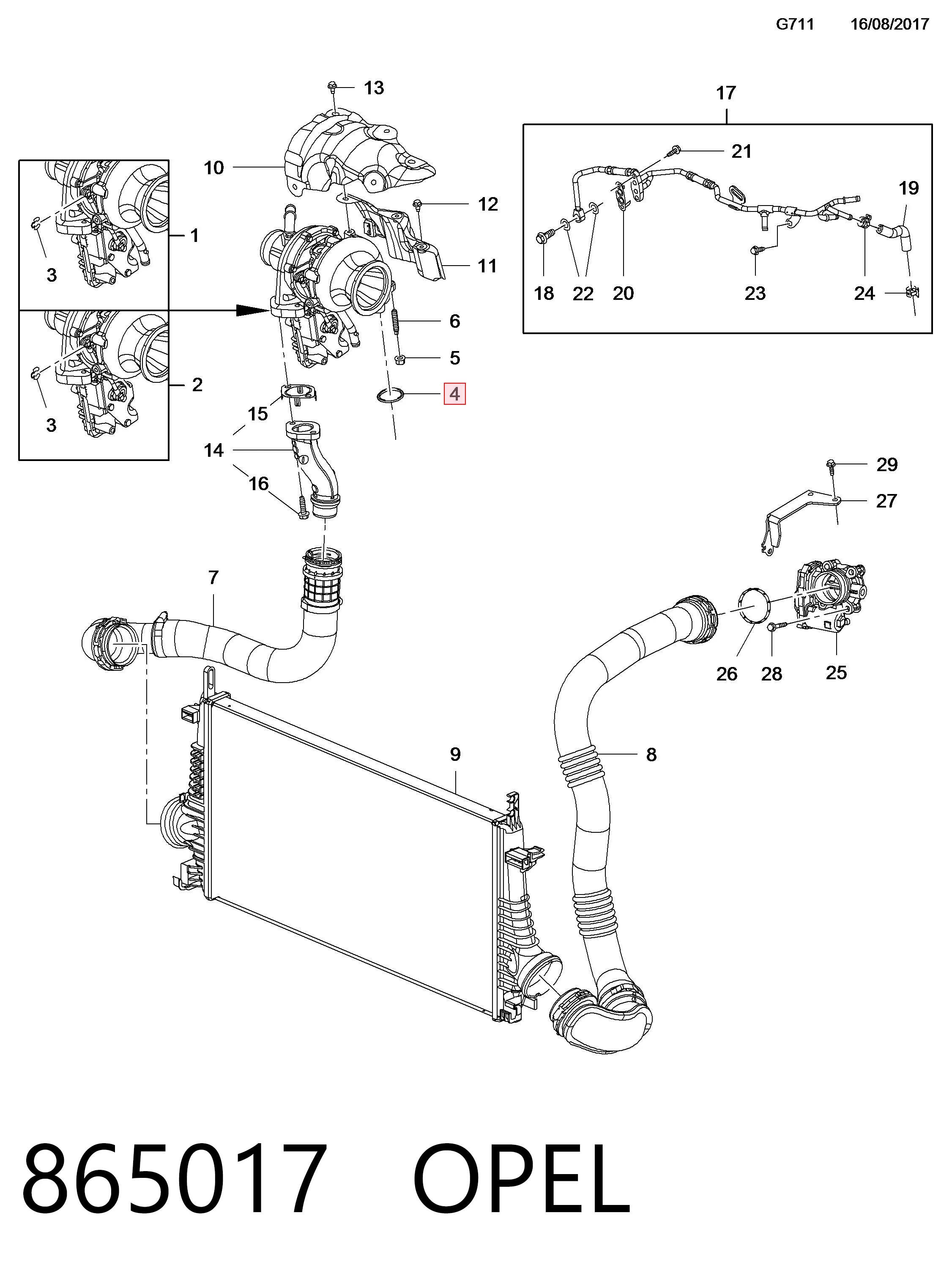 55580802 Opel 