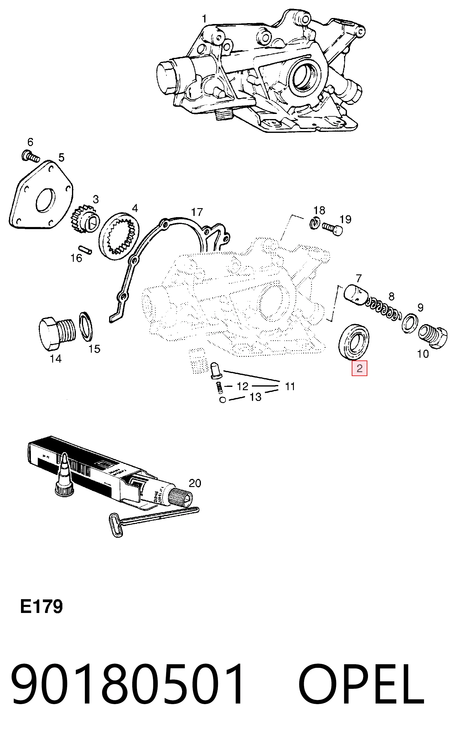 Сальник коленчатого вала Lada 90180501 цена, от 1.41 USD