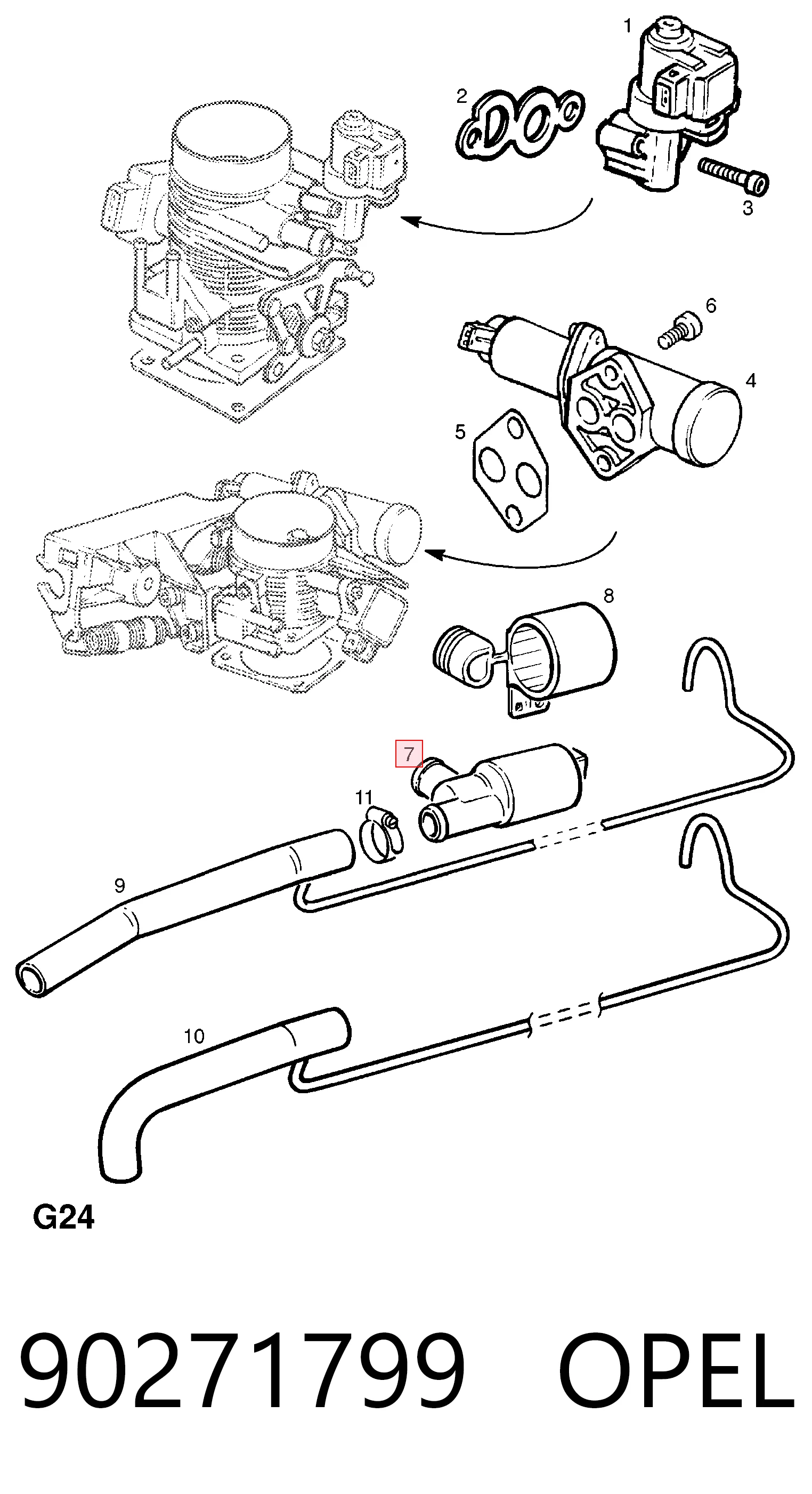 Клапан холостого хода Bosch 280140516 цена, от 43.08 USD