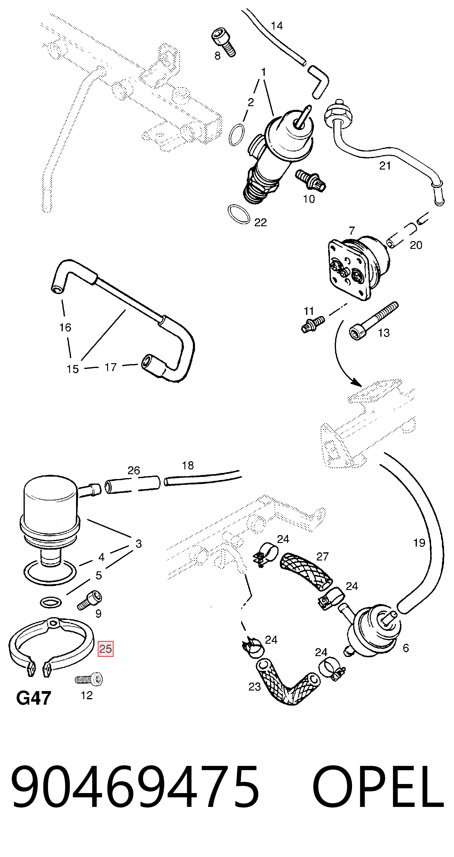 90469475 Opel