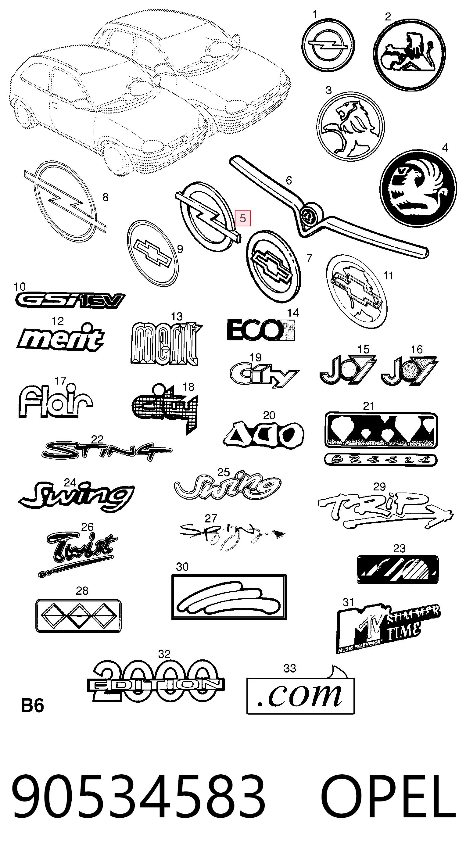 90534583 General Motors 