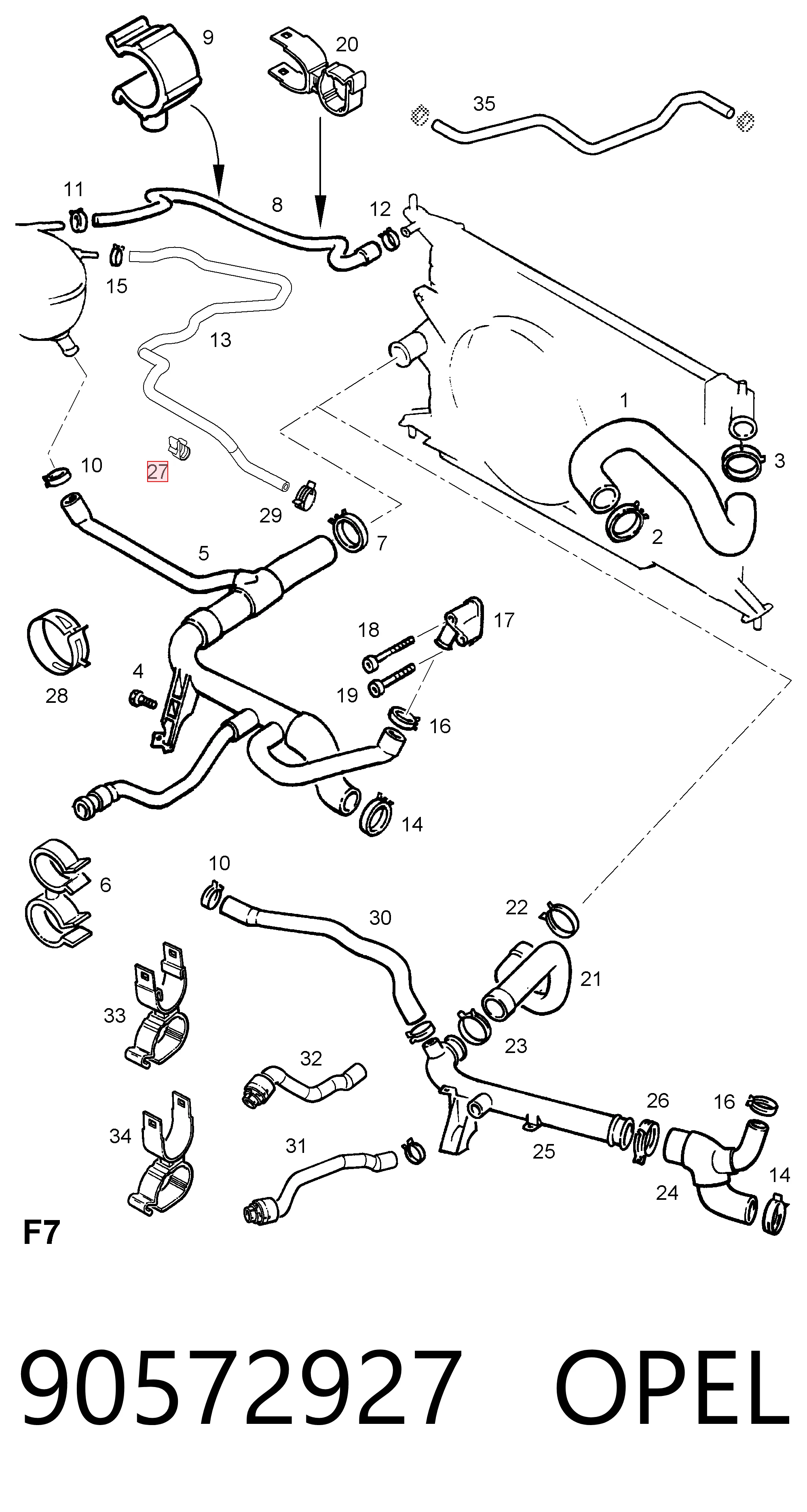 90572927 Opel