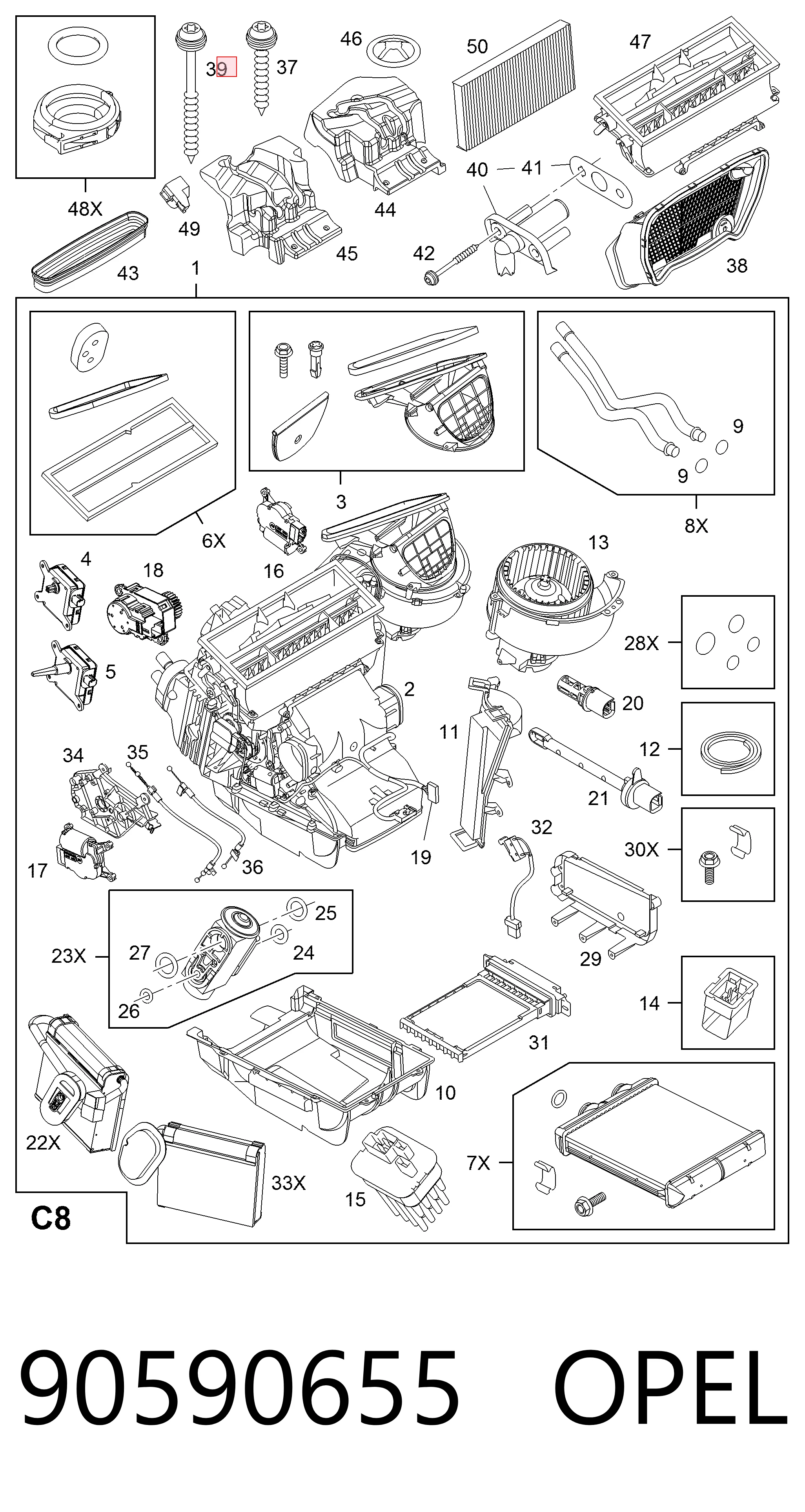  General Motors 90590655 цена, от 0.22 USD