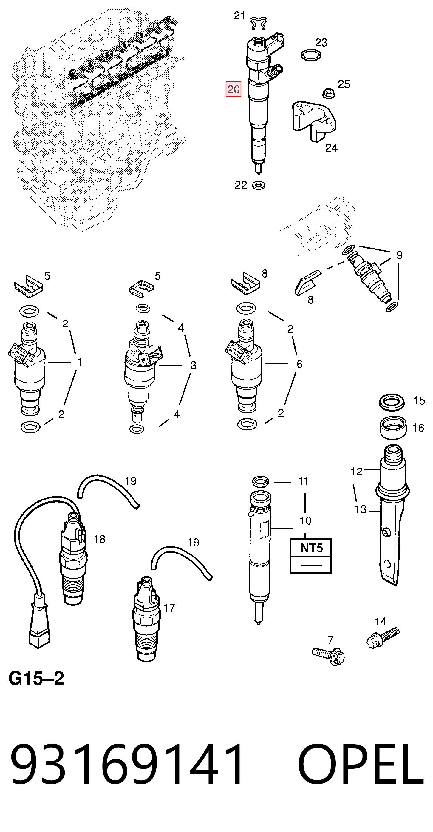 Топливные форсунки 445110049 Bosch