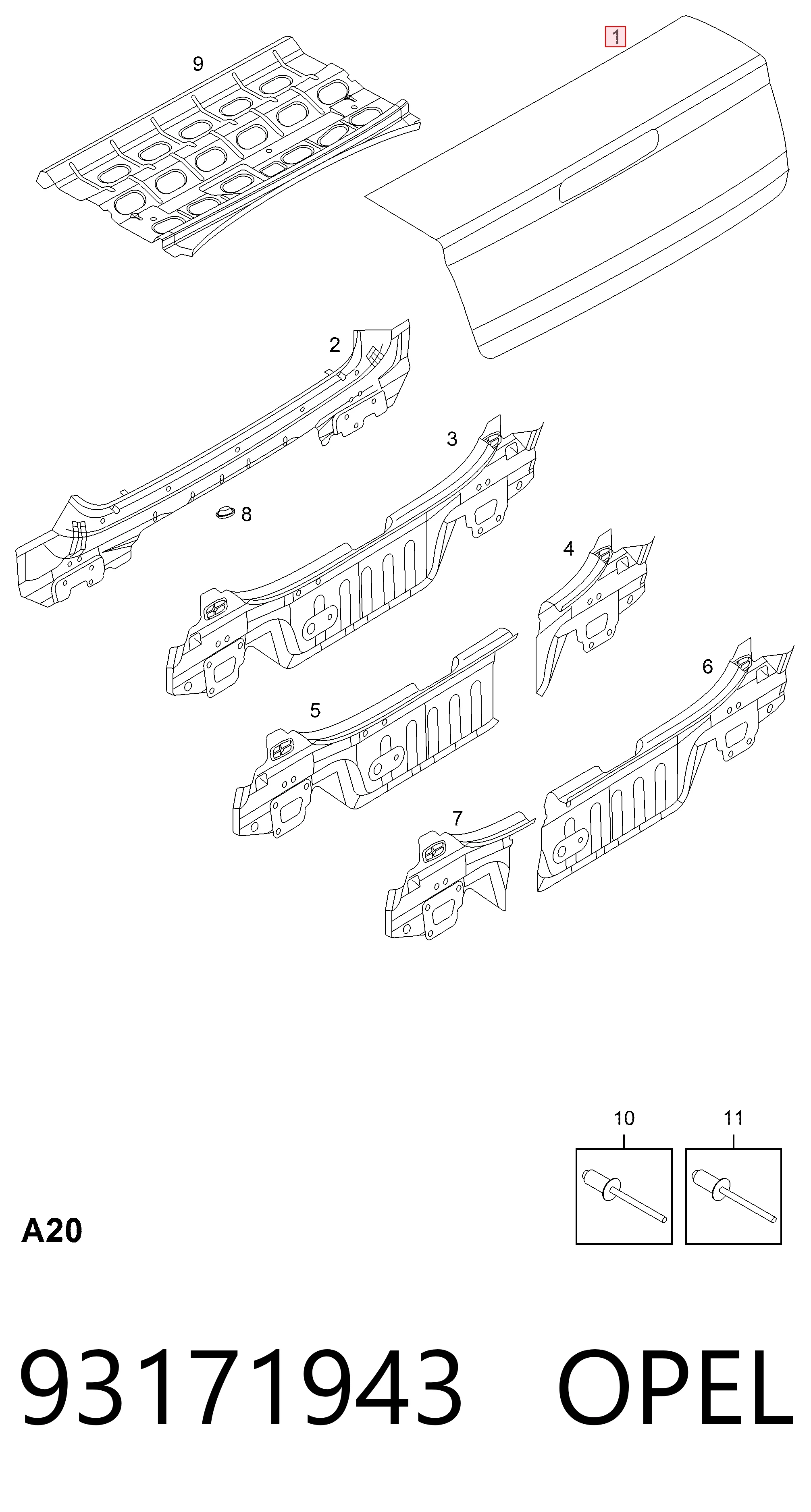  General Motors 93171943 цена, от 81.65 USD