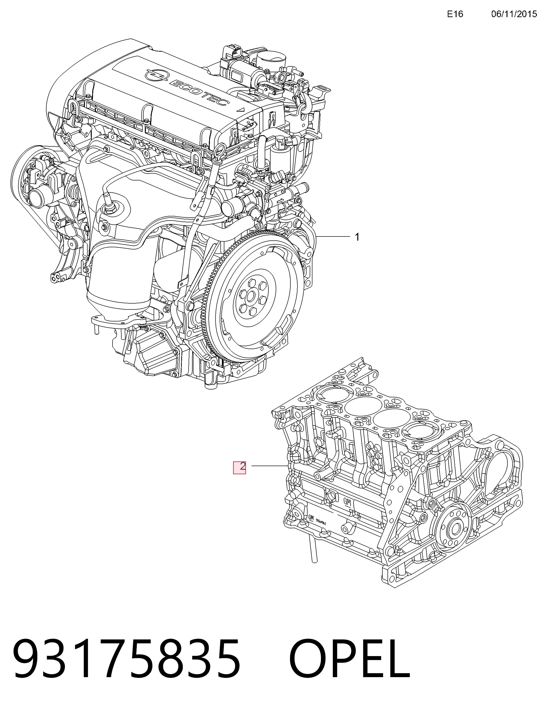  General Motors 93175835 цена, от 31.67 USD