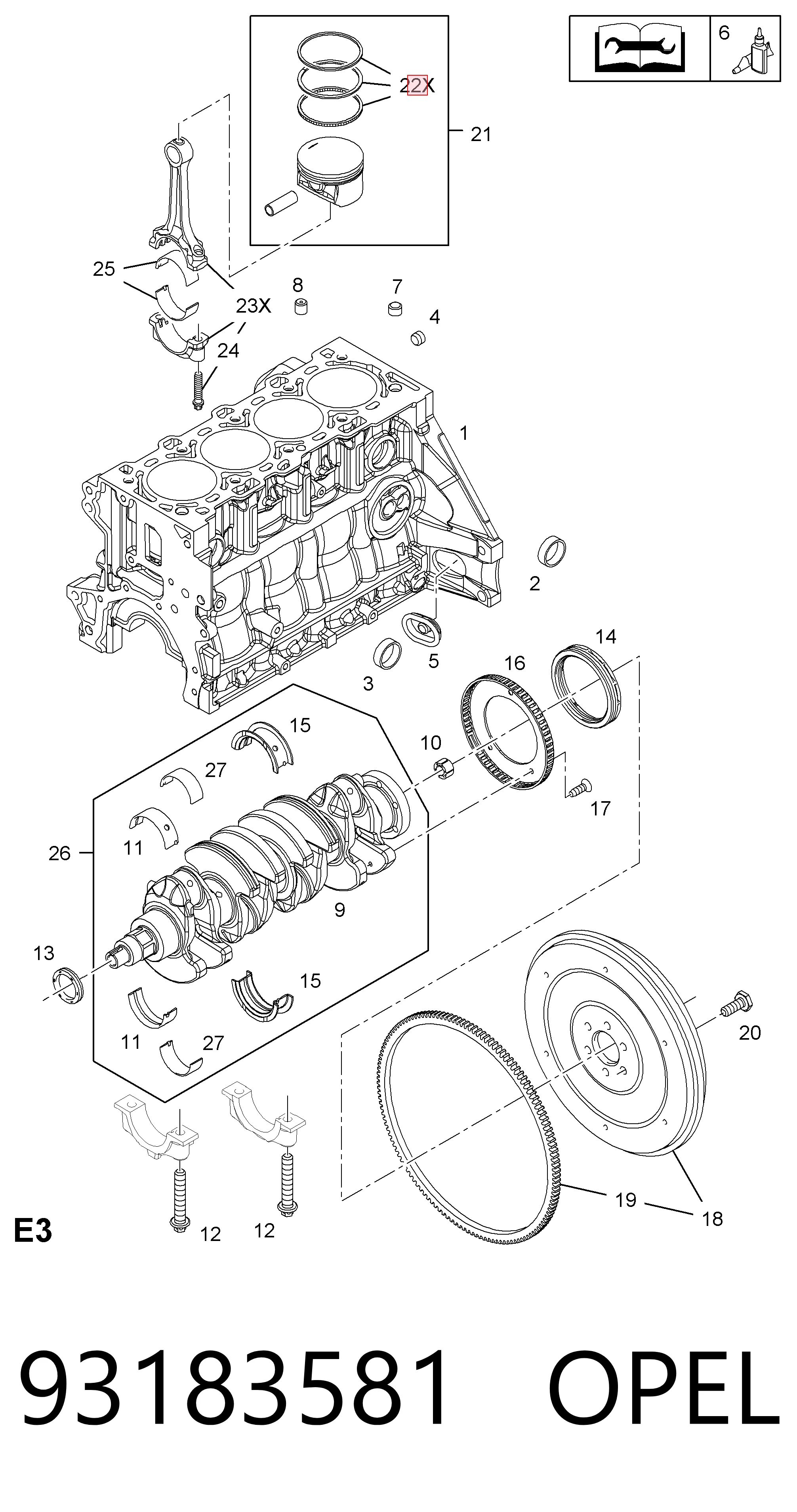  General Motors 93183581 цена, от 18.89 USD