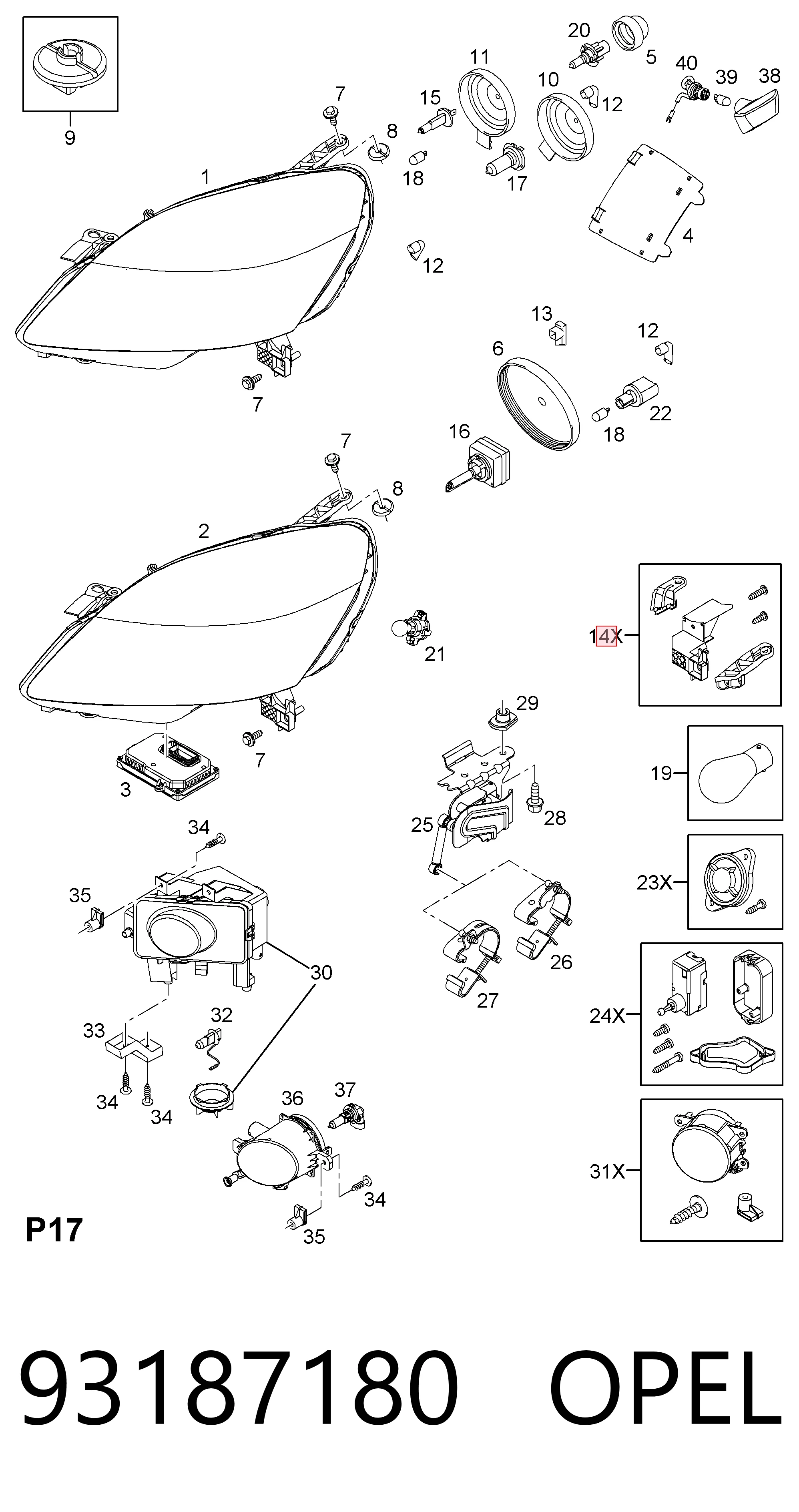 93187180 Opel