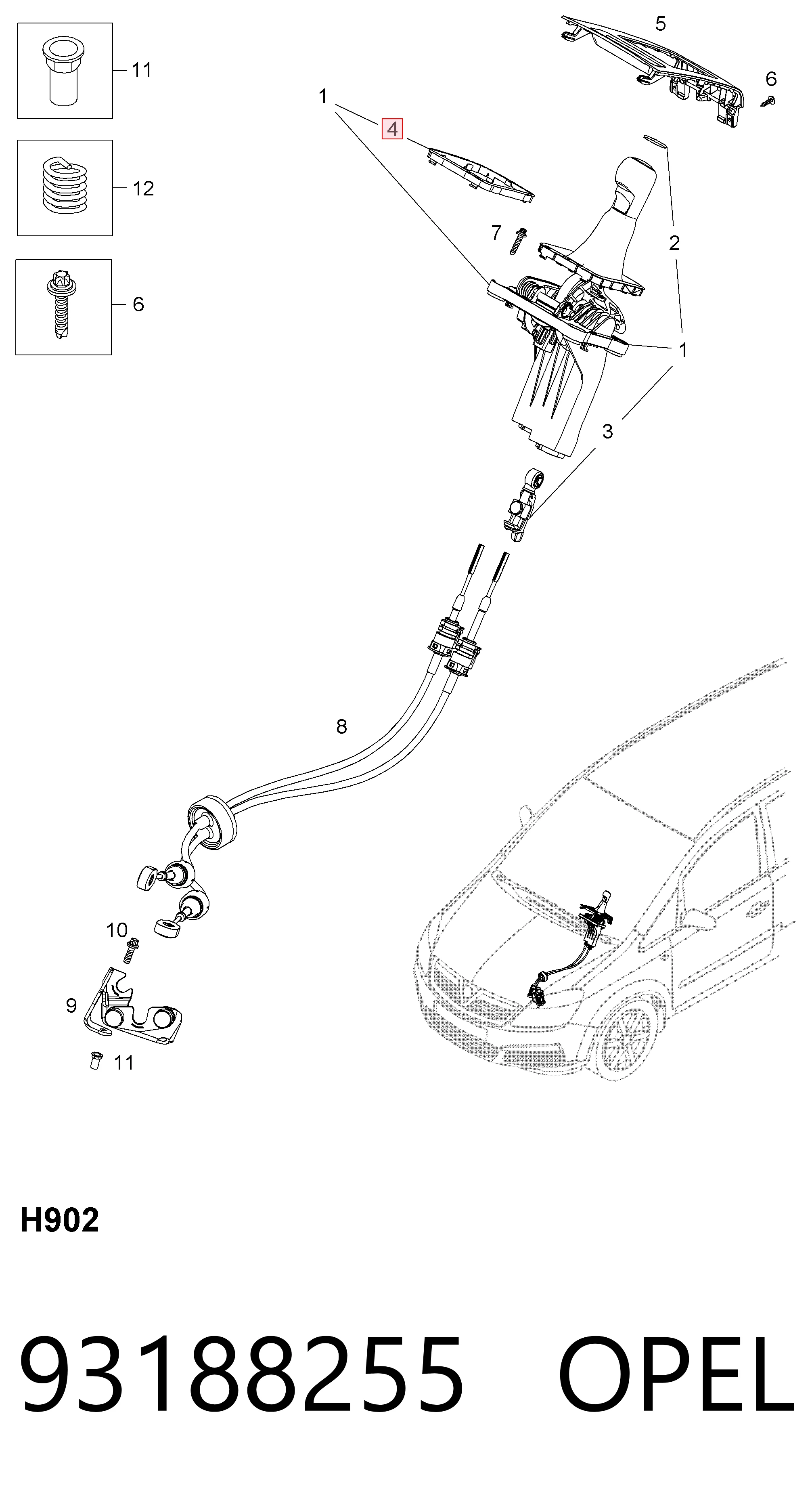 General Motors 93188255 цена, от 41.25 USD