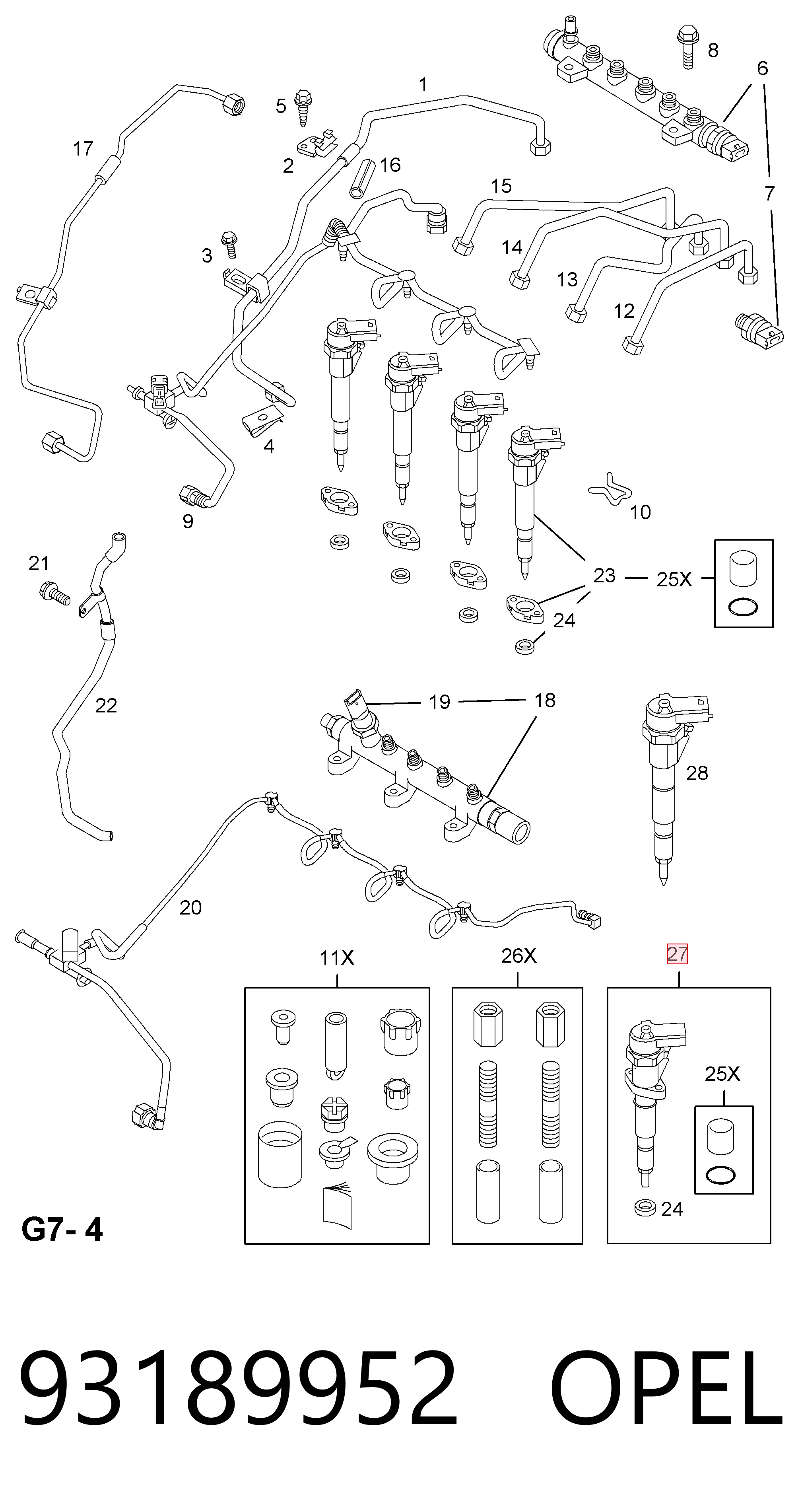 986435170 Bosch Топливные форсунки